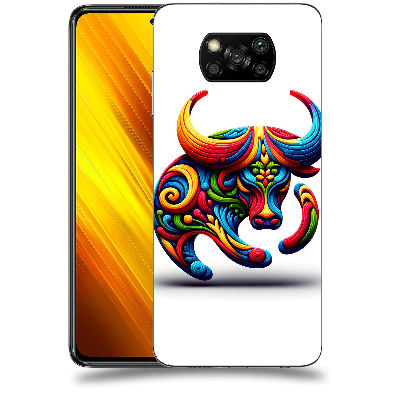 ACOVER Kryt na mobil Xiaomi Poco X3 - Býk 2