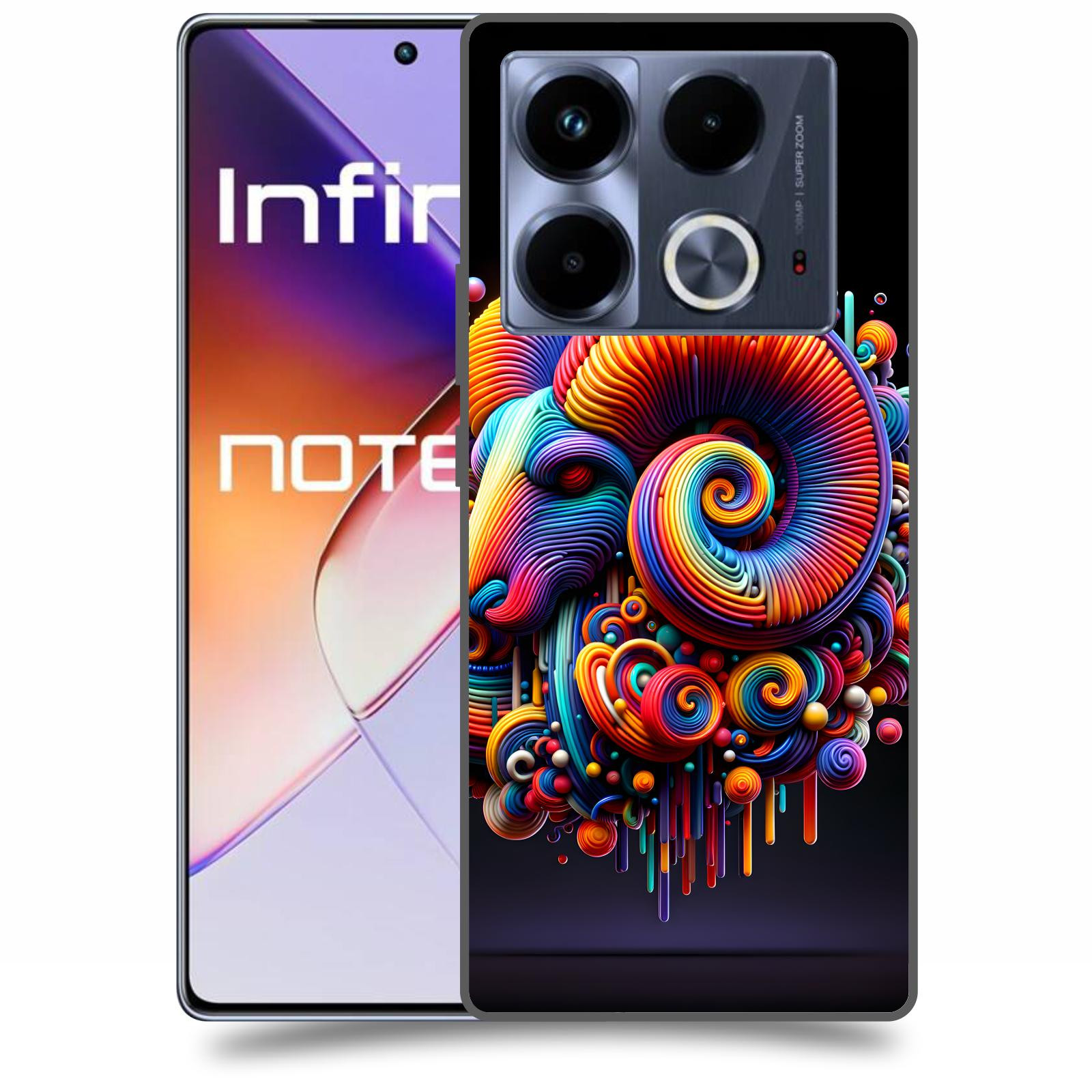 ACOVER Kryt na mobil Infinix Note 40 - Beran 2