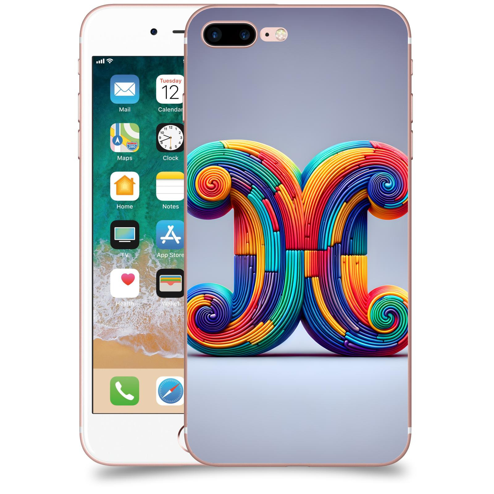 ACOVER Kryt na mobil Apple iPhone 7 Plus - Blíženci 2