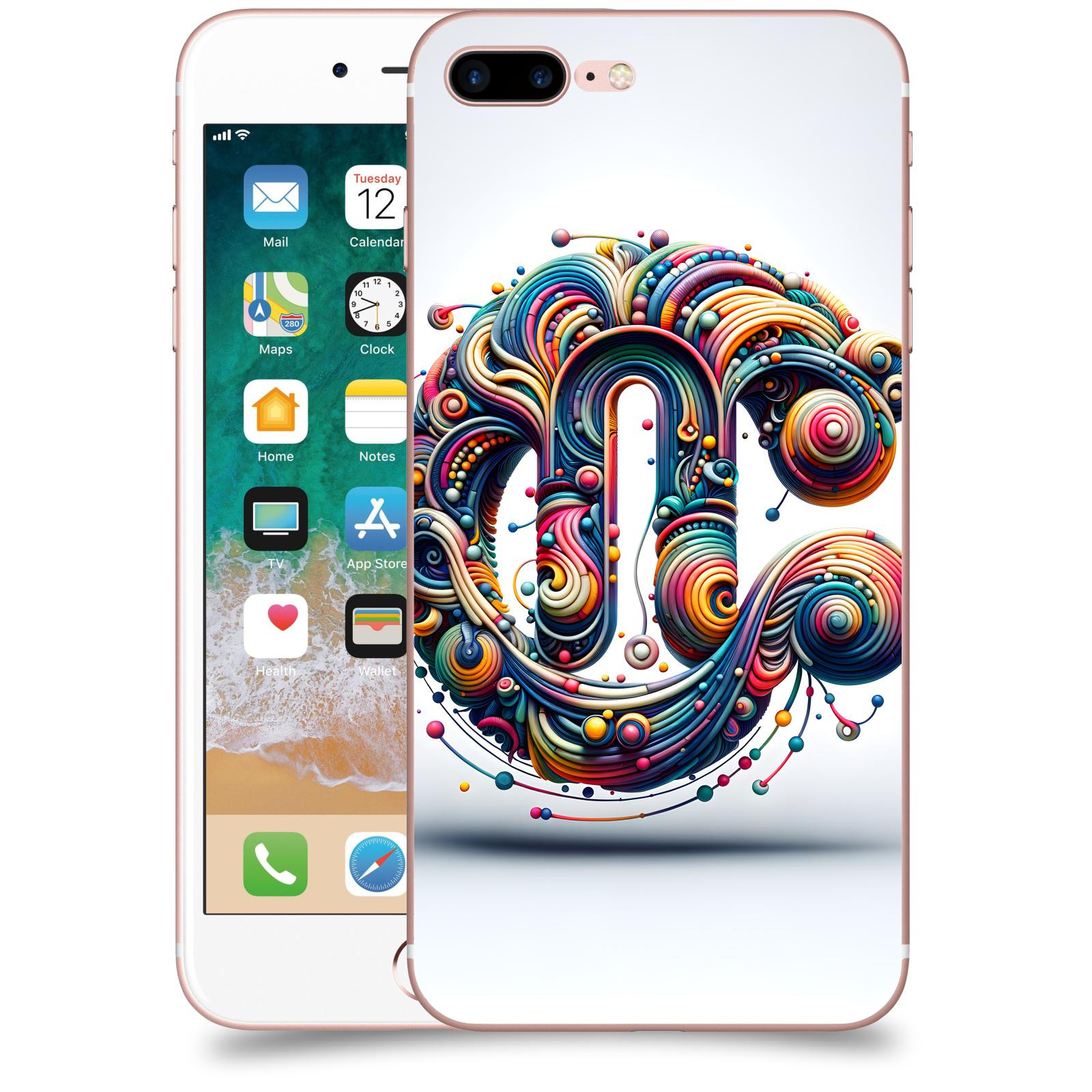 ACOVER Kryt na mobil Apple iPhone 7 Plus - Panna 2