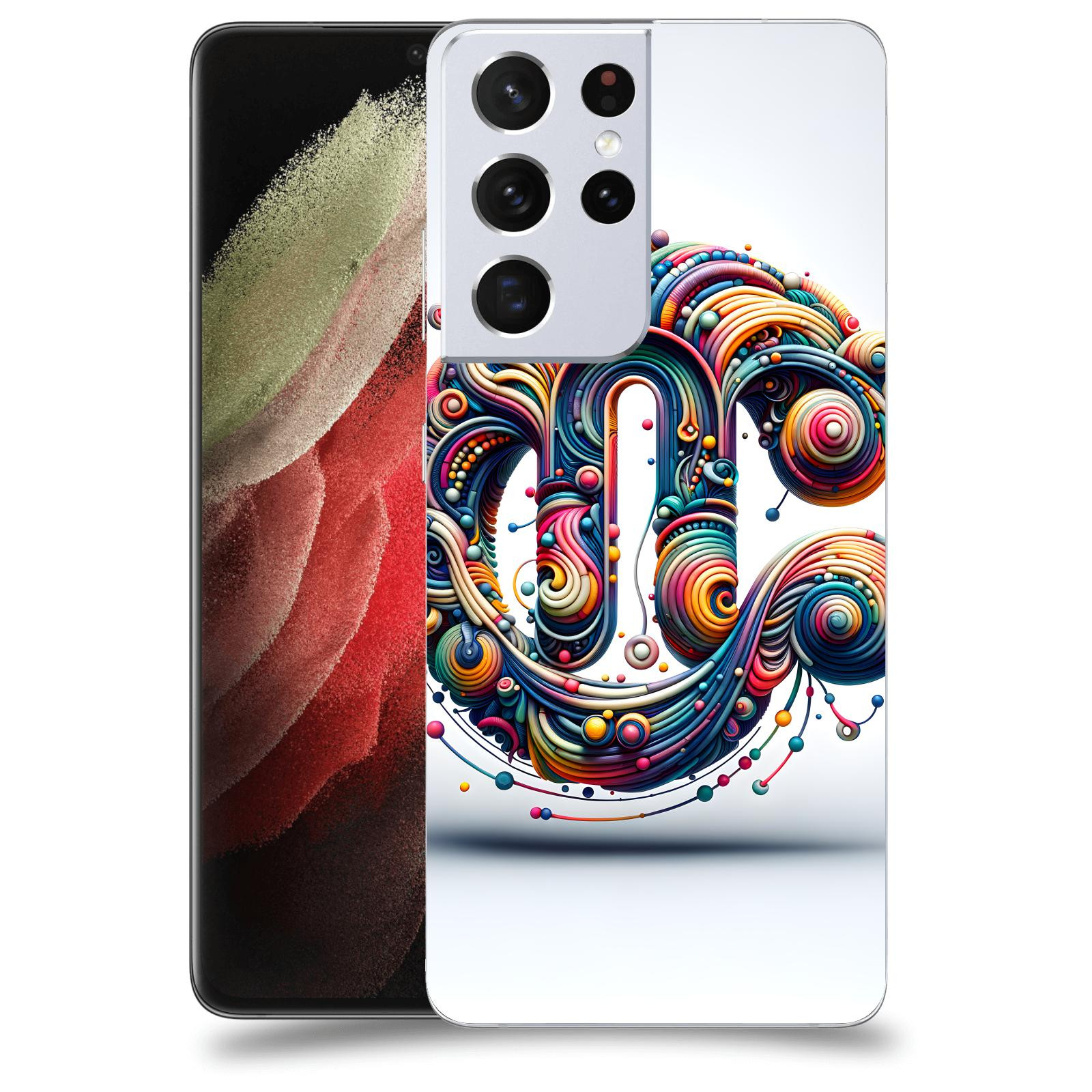 ACOVER Kryt na mobil Samsung Galaxy S21 Ultra 5G G998B - Panna 2