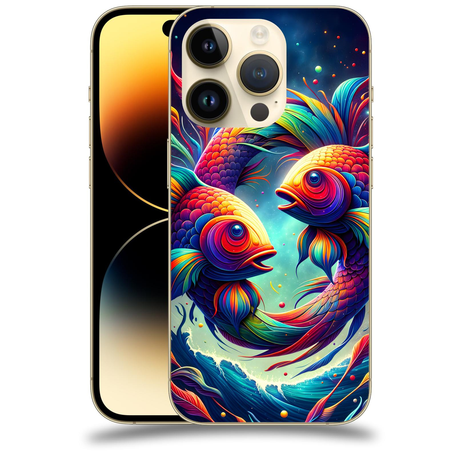 ACOVER Kryt na mobil Apple iPhone 14 Pro - Ryby