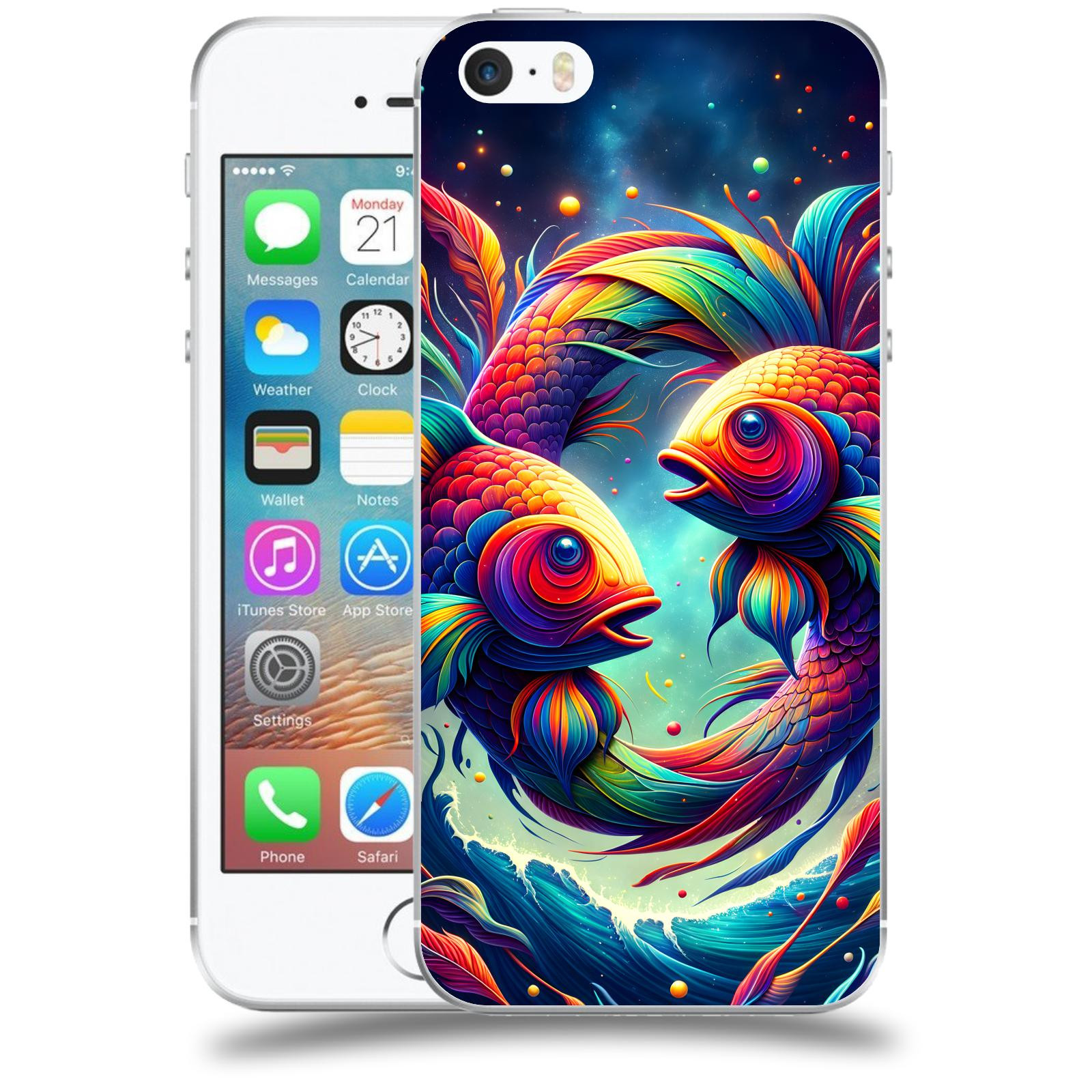 ACOVER Kryt na mobil Apple iPhone 5/5S/SE - Ryby