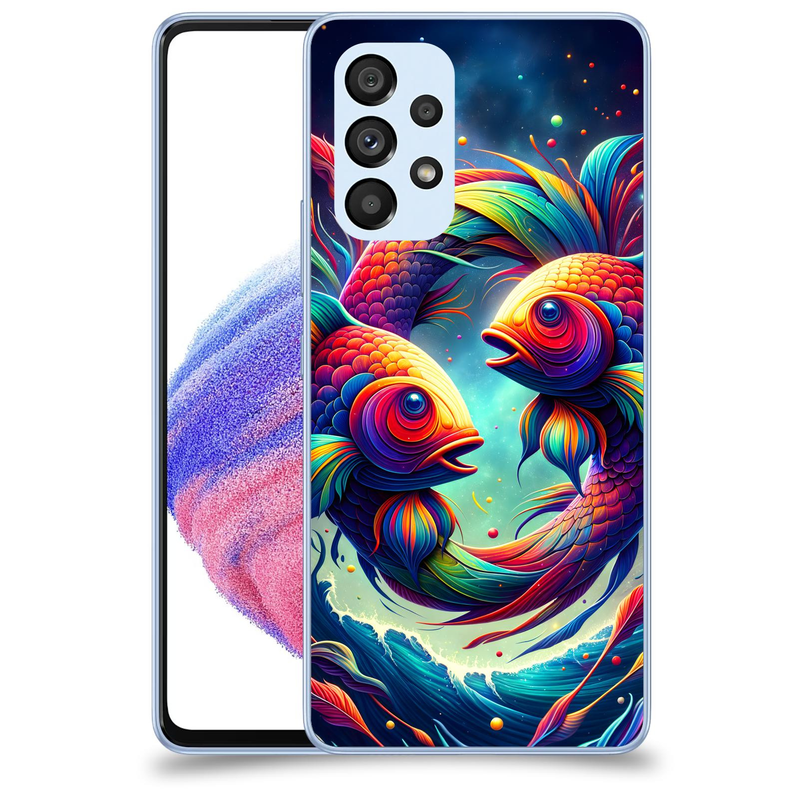 ACOVER Kryt na mobil Samsung Galaxy A32 5G A326B - Ryby