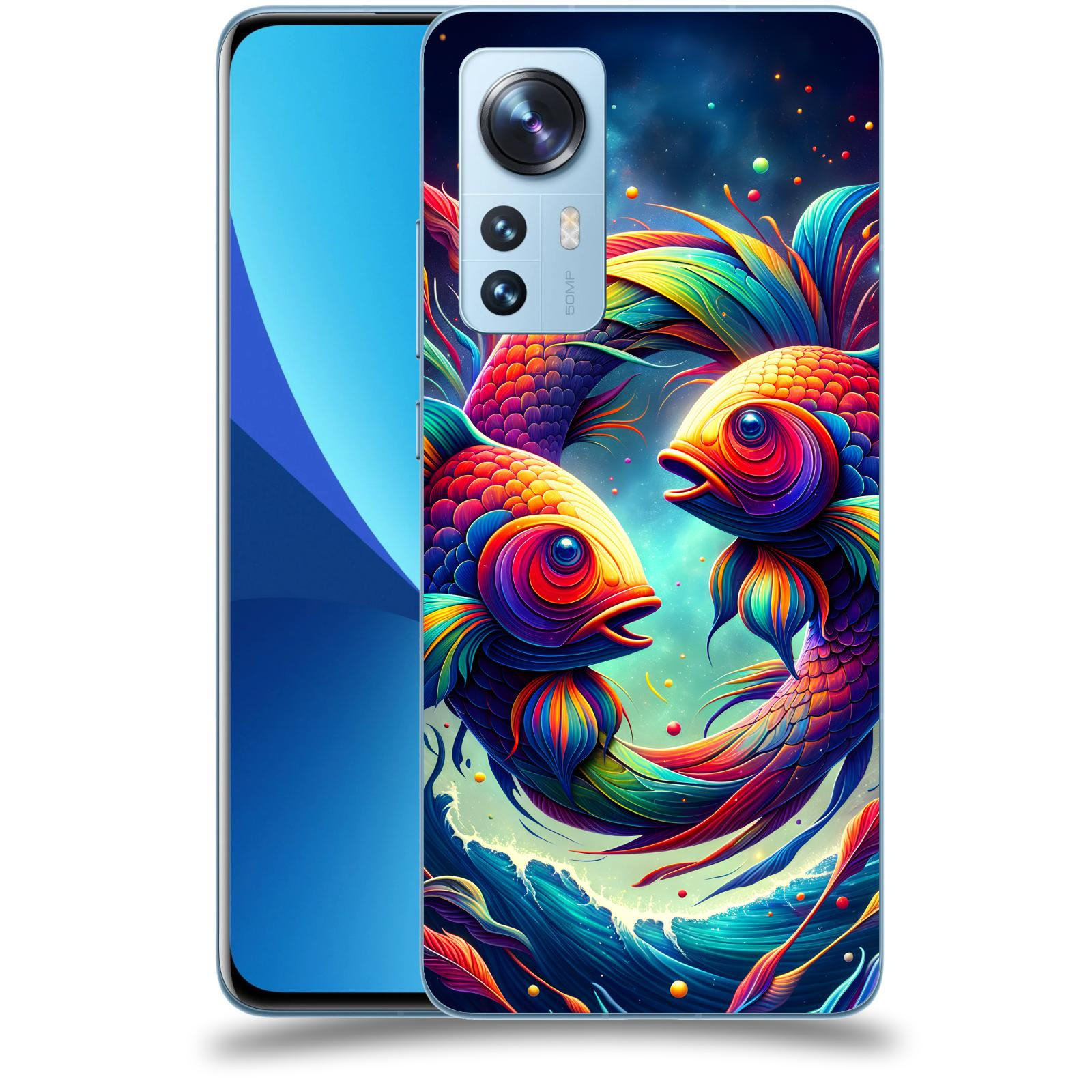 ACOVER Kryt na mobil Xiaomi 12 - Ryby
