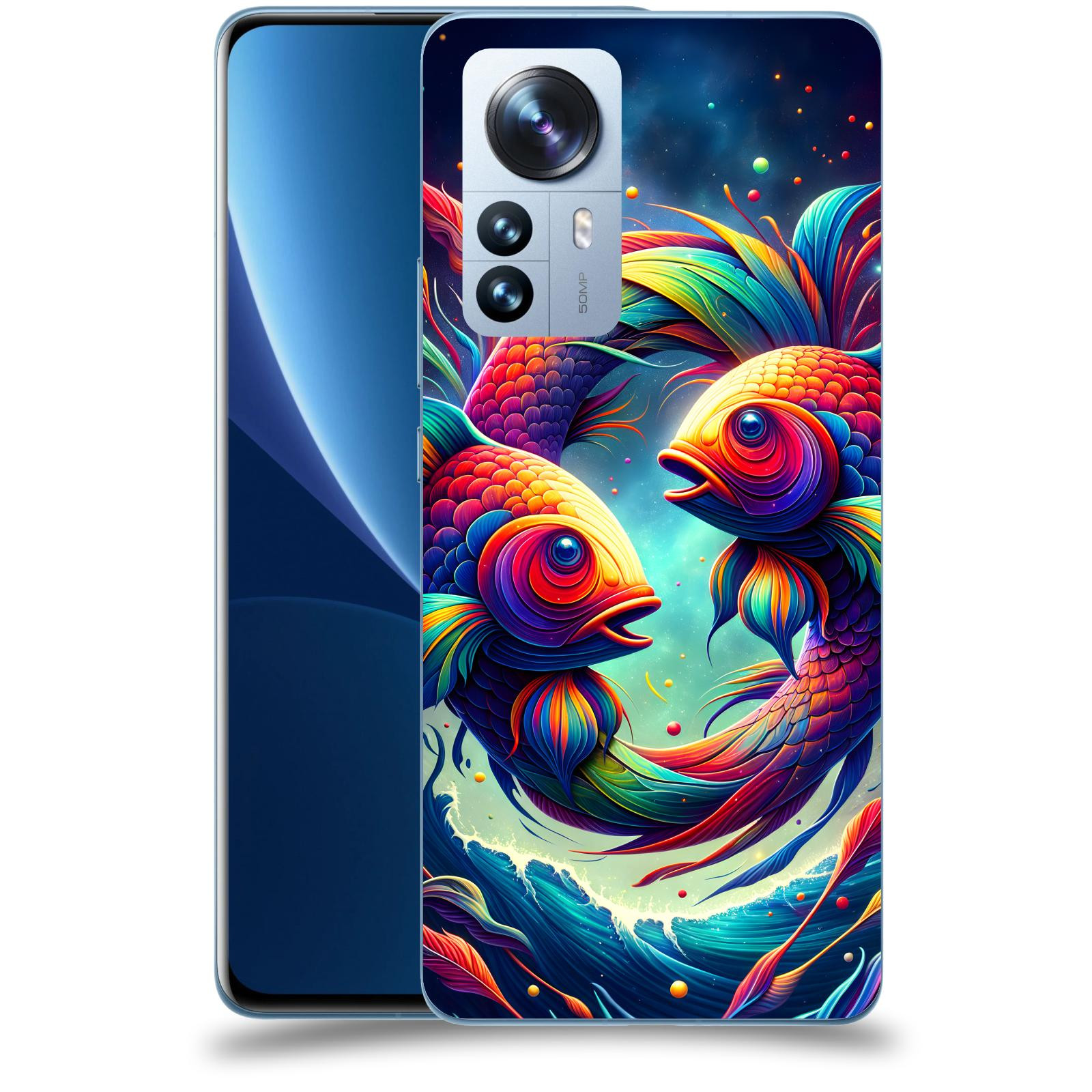 ACOVER Kryt na mobil Xiaomi 12 Pro - Ryby