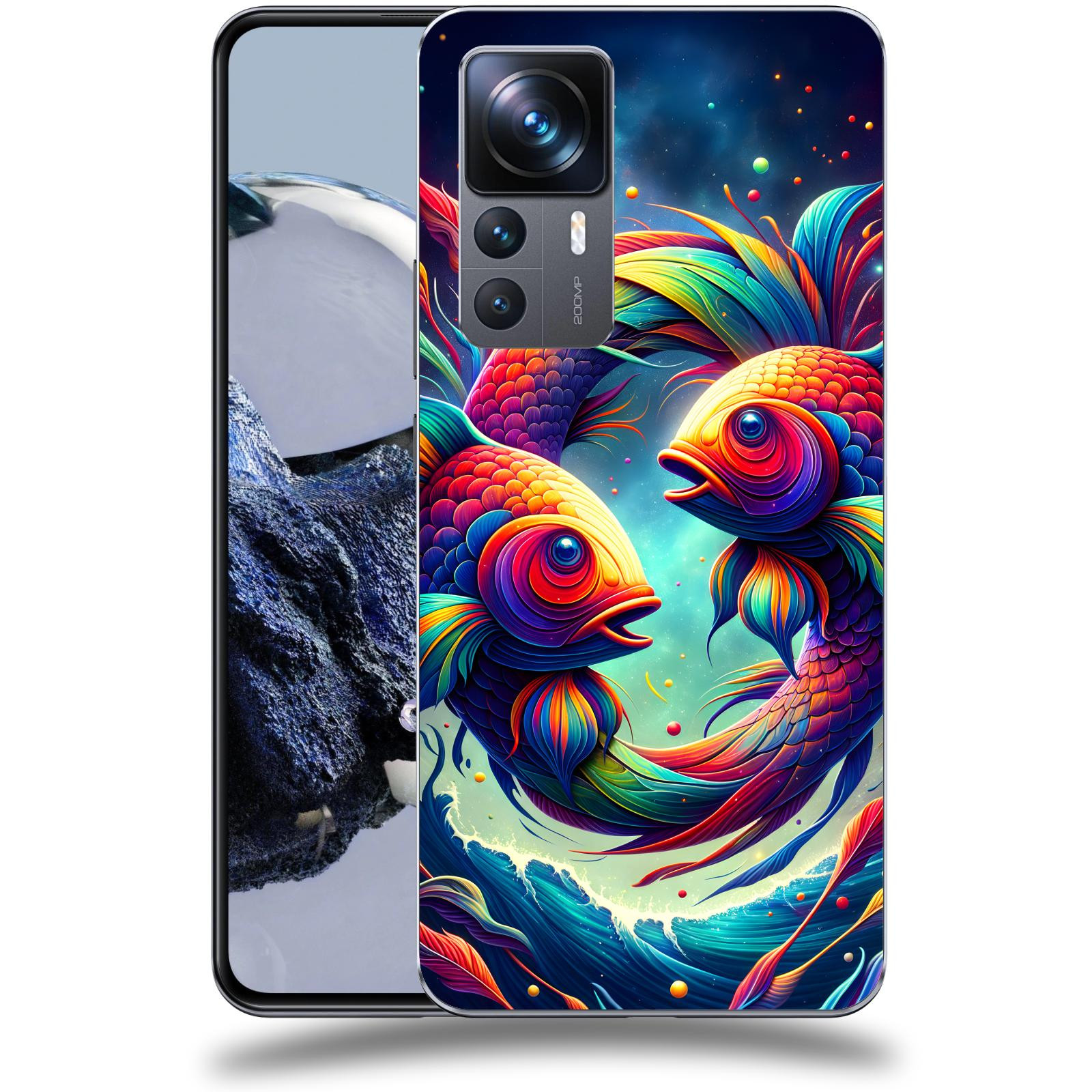 ACOVER Kryt na mobil Xiaomi 12T Pro - Ryby