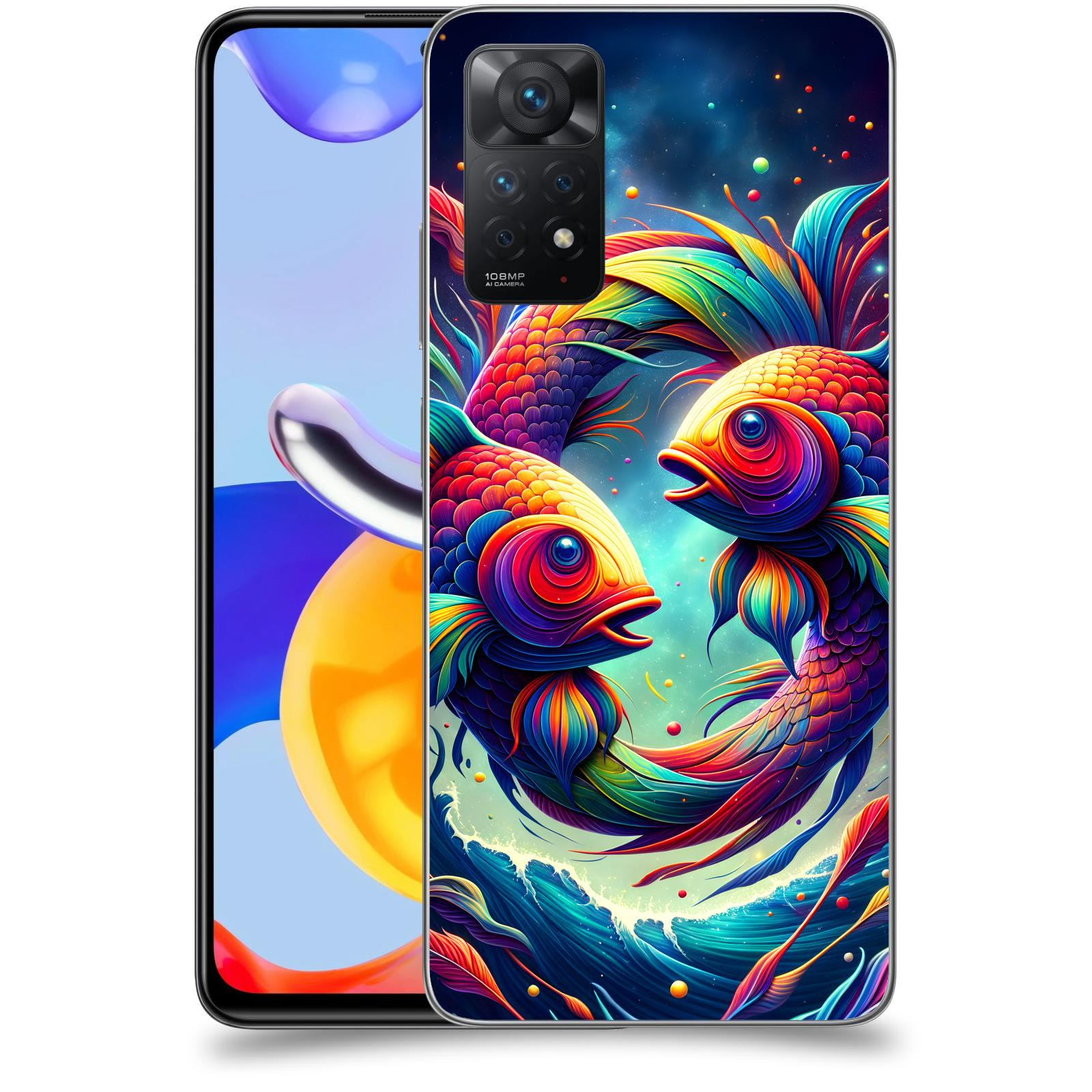 ACOVER Kryt na mobil Xiaomi Redmi Note 11 Pro - Ryby