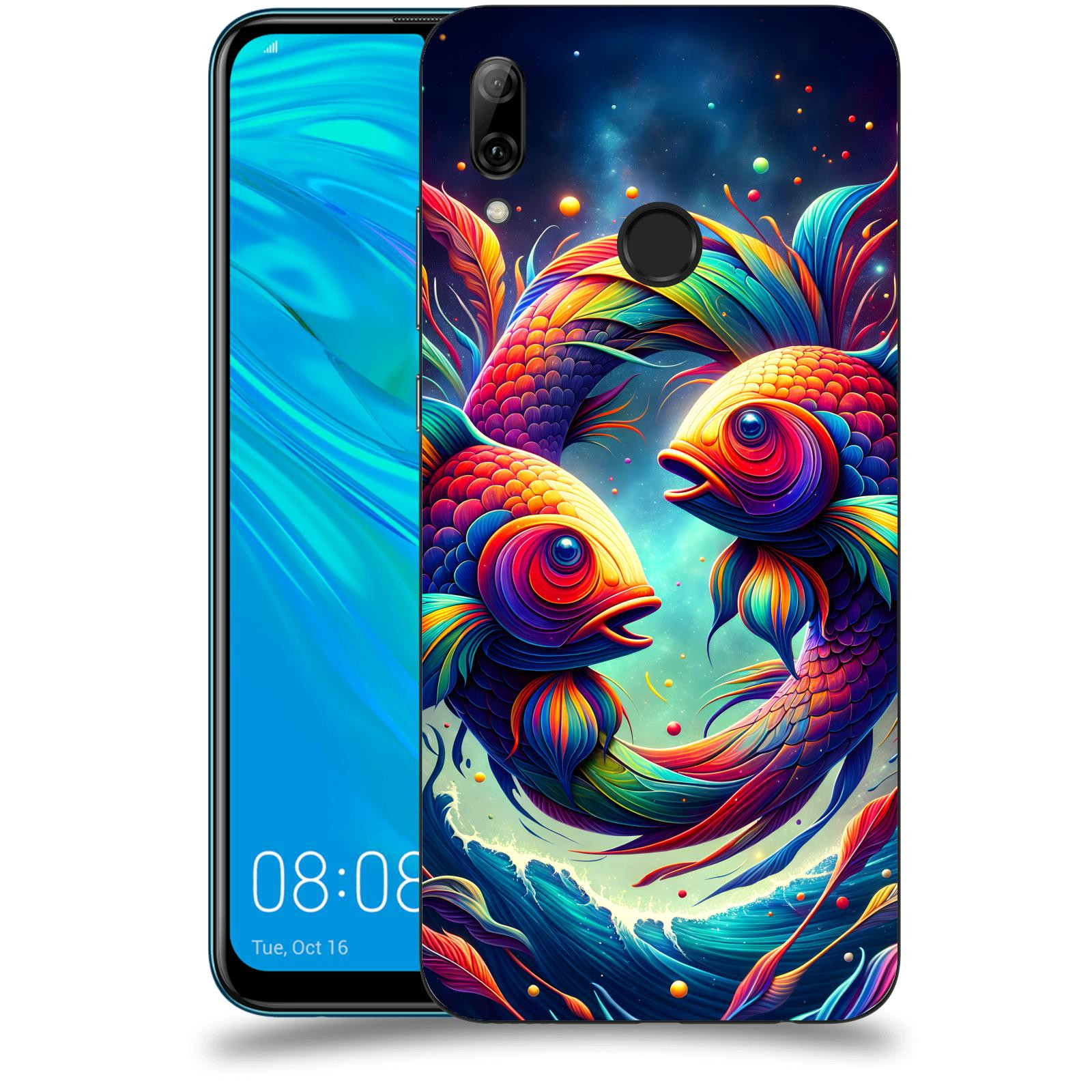 ACOVER Kryt na mobil Huawei P Smart 2019 - Ryby