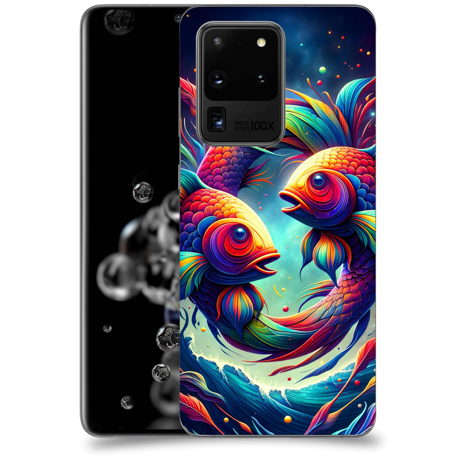 ACOVER Kryt na mobil Samsung Galaxy S20 Ultra 5G G988F - Ryby