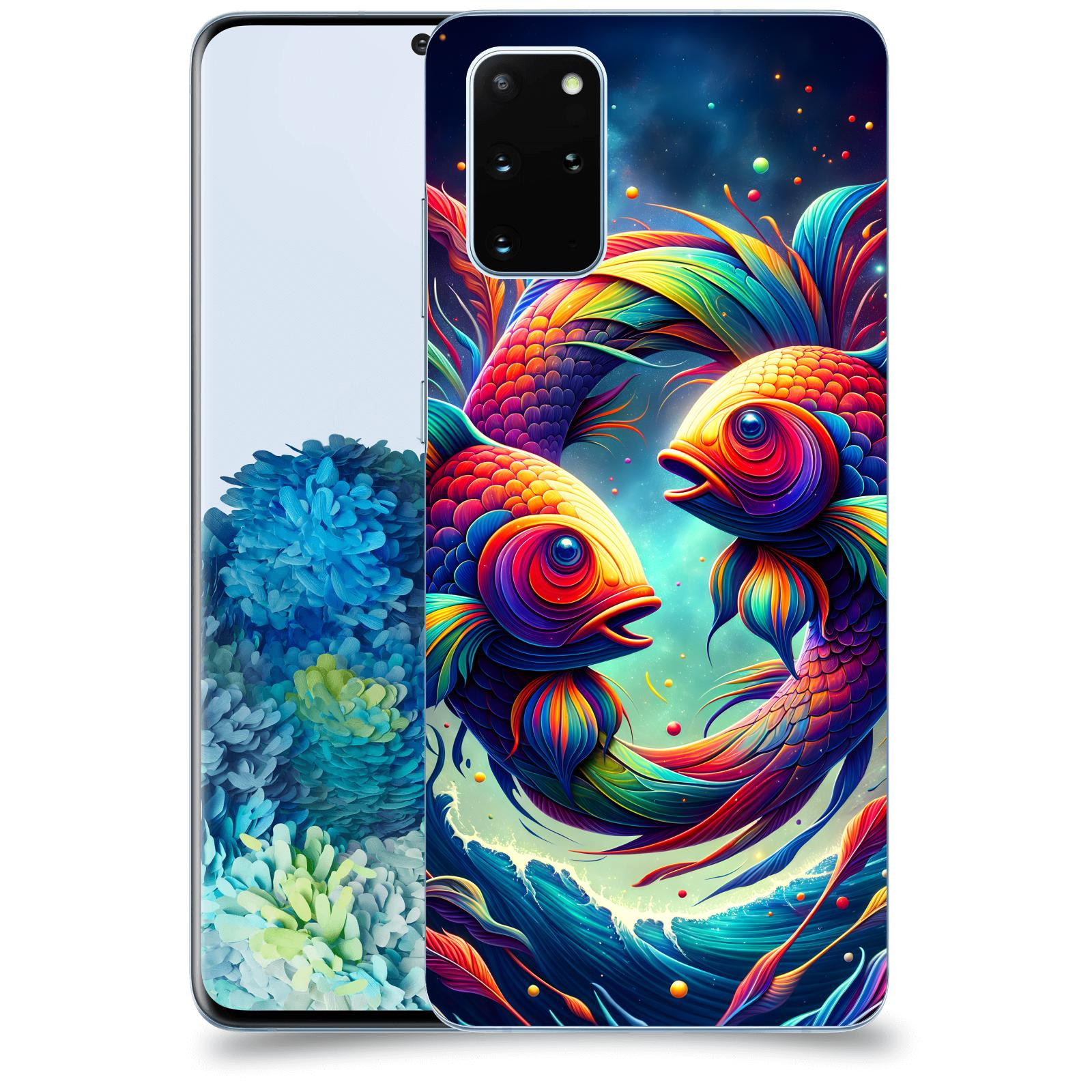 ACOVER Kryt na mobil Samsung Galaxy S20+ G985F - Ryby
