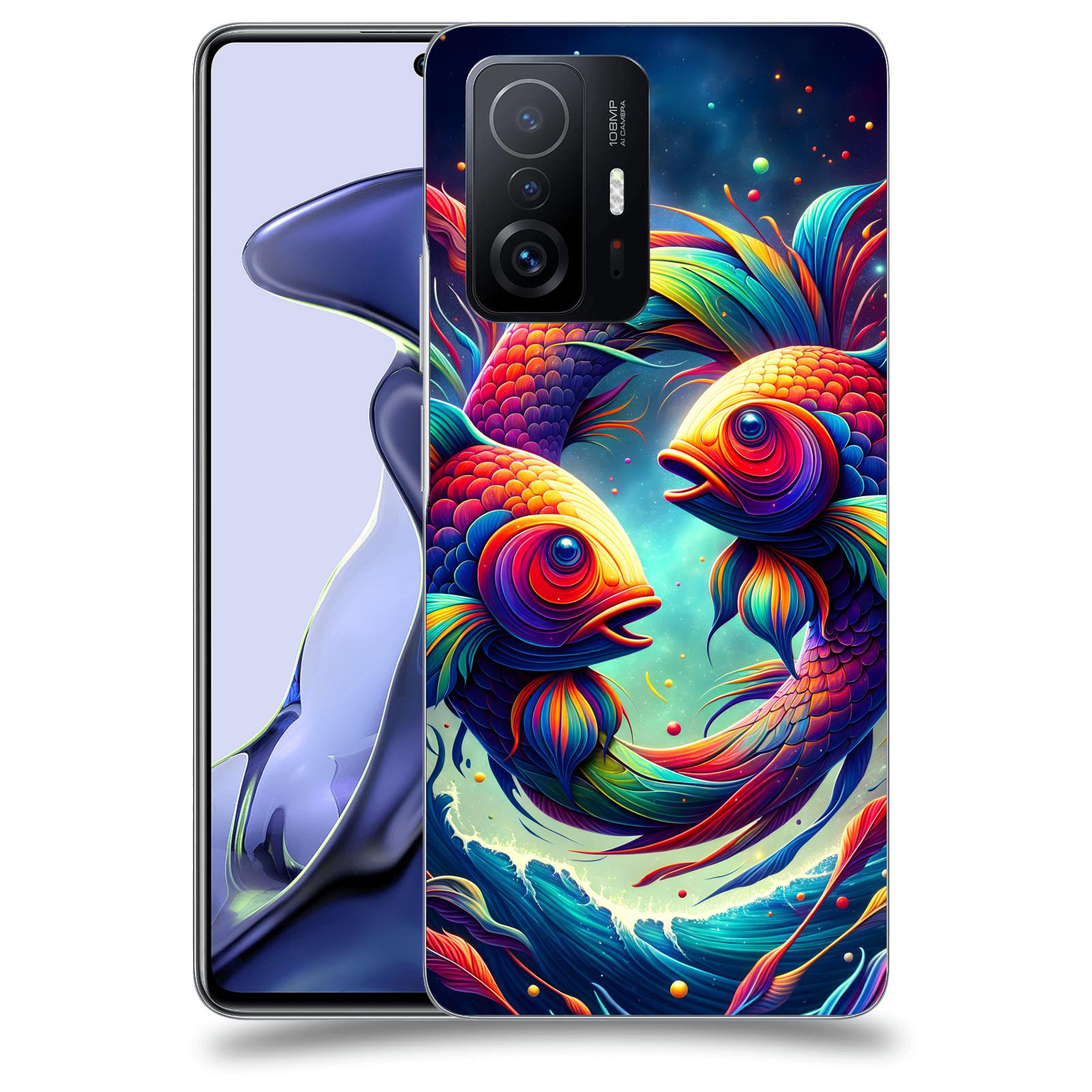 ACOVER Kryt na mobil Xiaomi 11T - Ryby