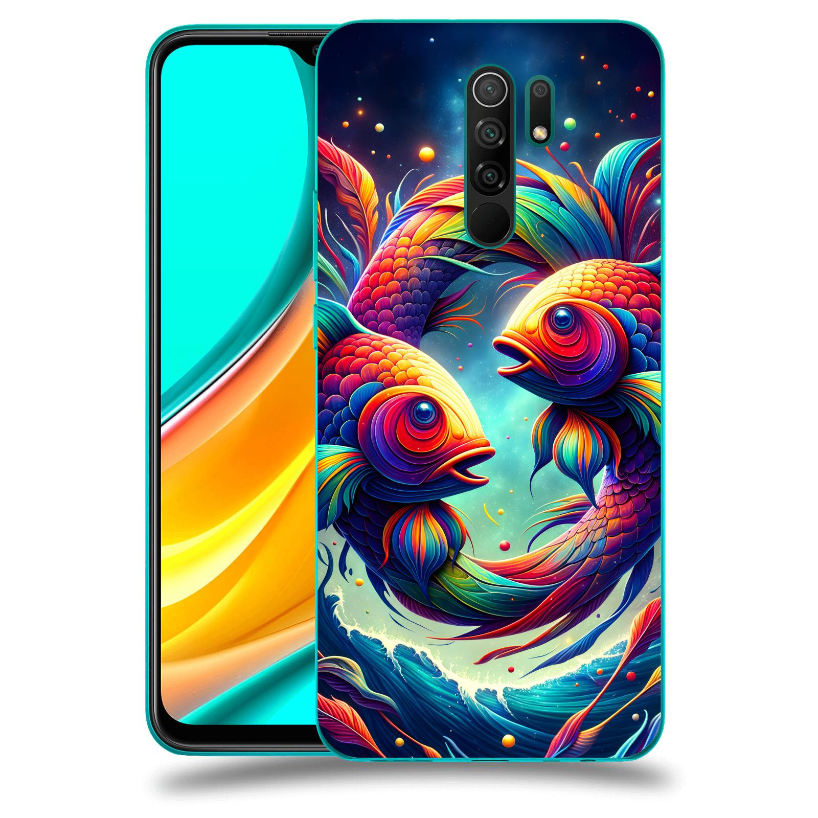 ACOVER Kryt na mobil Xiaomi Mi 9 - Ryby