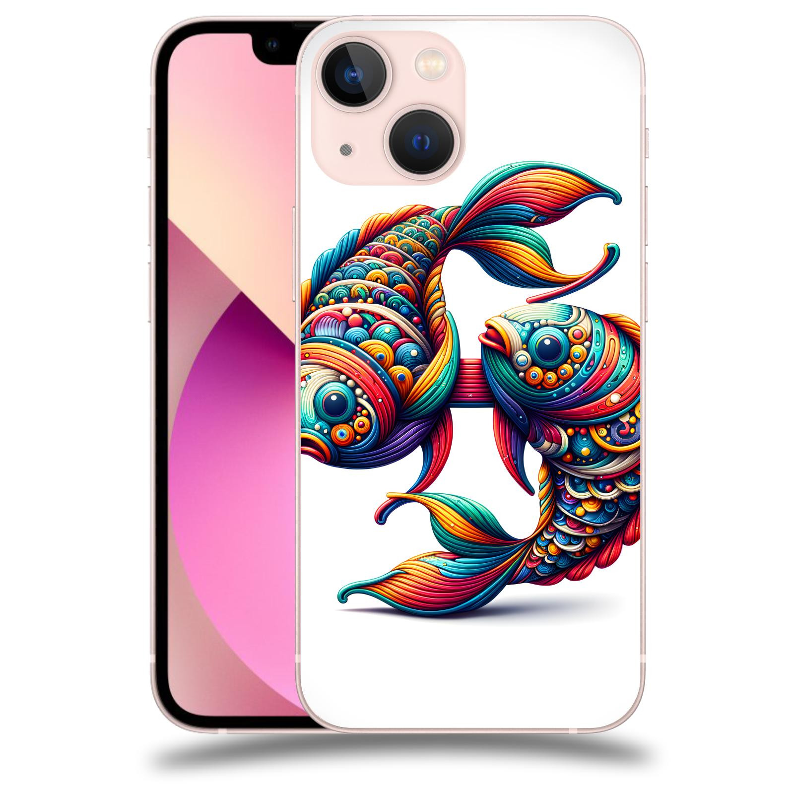 ACOVER Kryt na mobil Apple iPhone 13 mini - Ryby 2