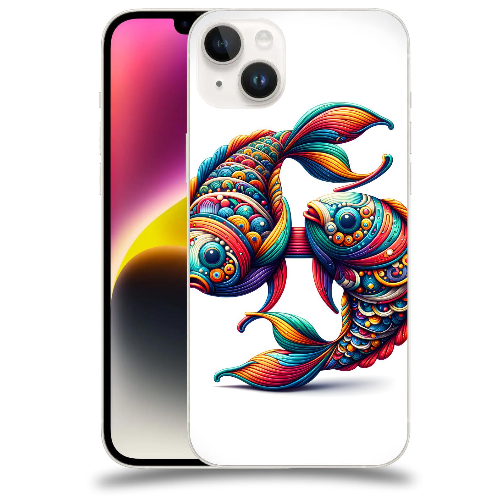 ACOVER Kryt na mobil Apple iPhone 14 Plus - Ryby 2