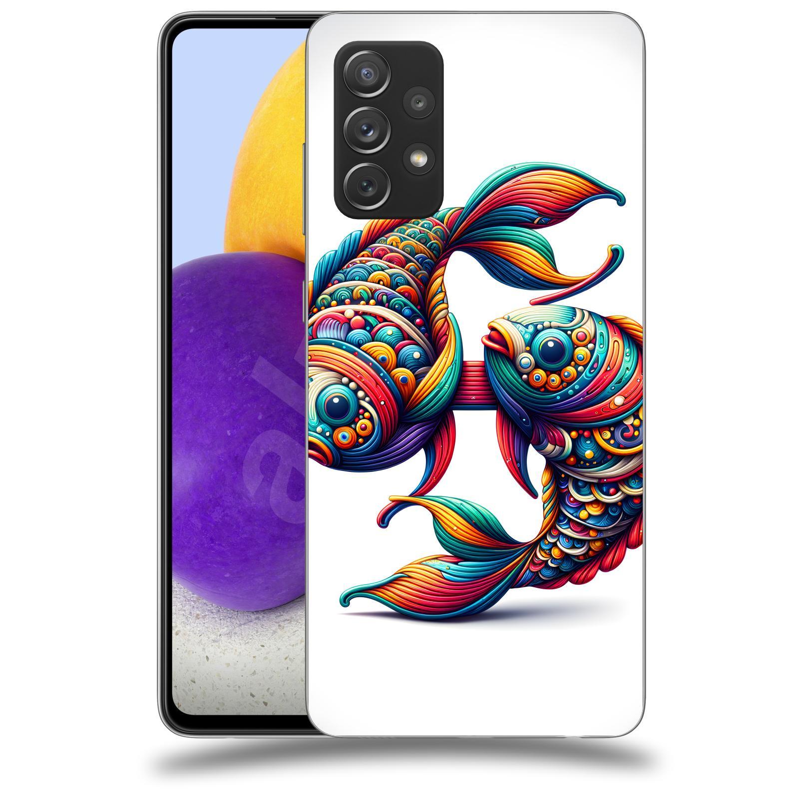 ACOVER Kryt na mobil Samsung Galaxy A73 5G - Ryby 2