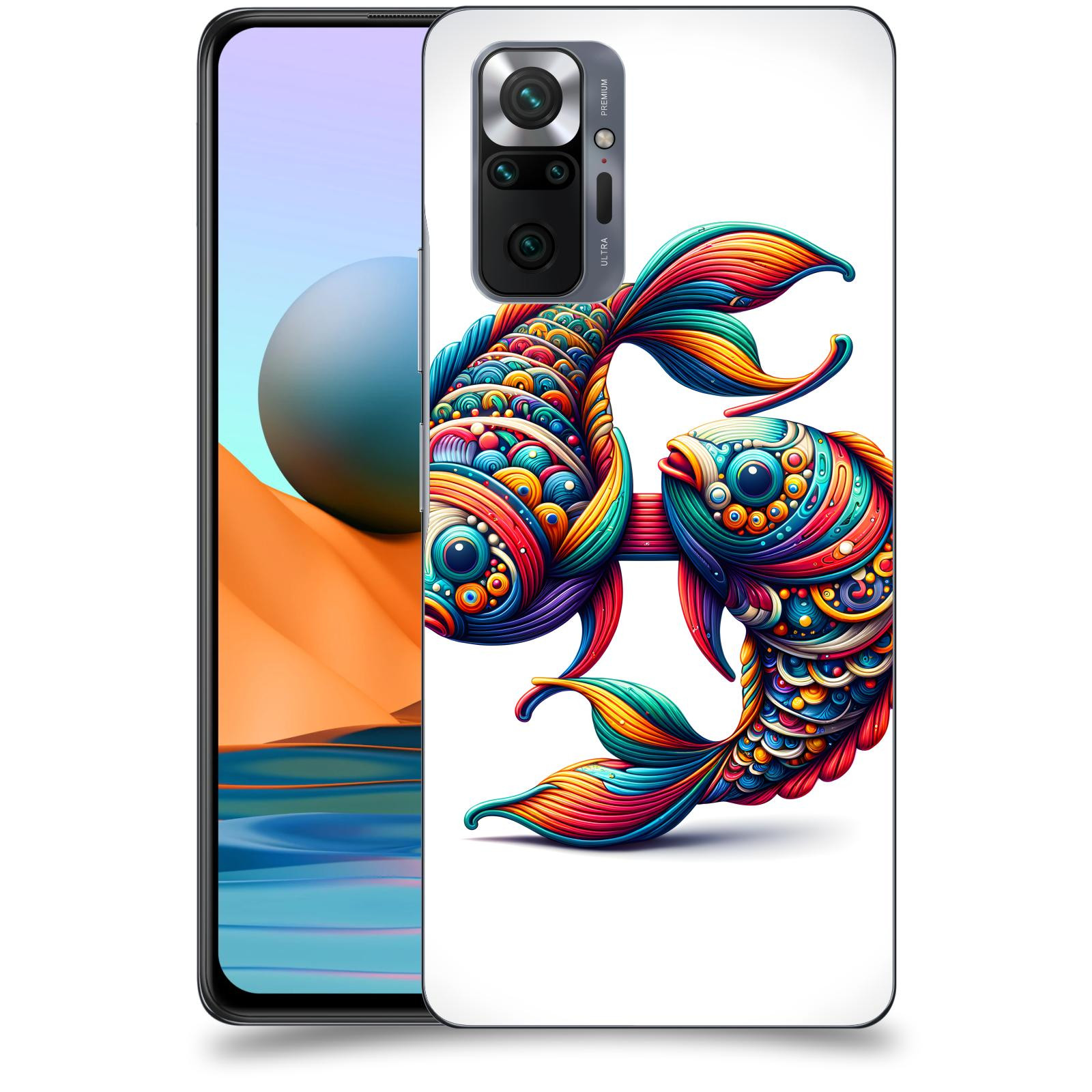 ACOVER Kryt na mobil Xiaomi Redmi Note 10 Pro - Ryby 2