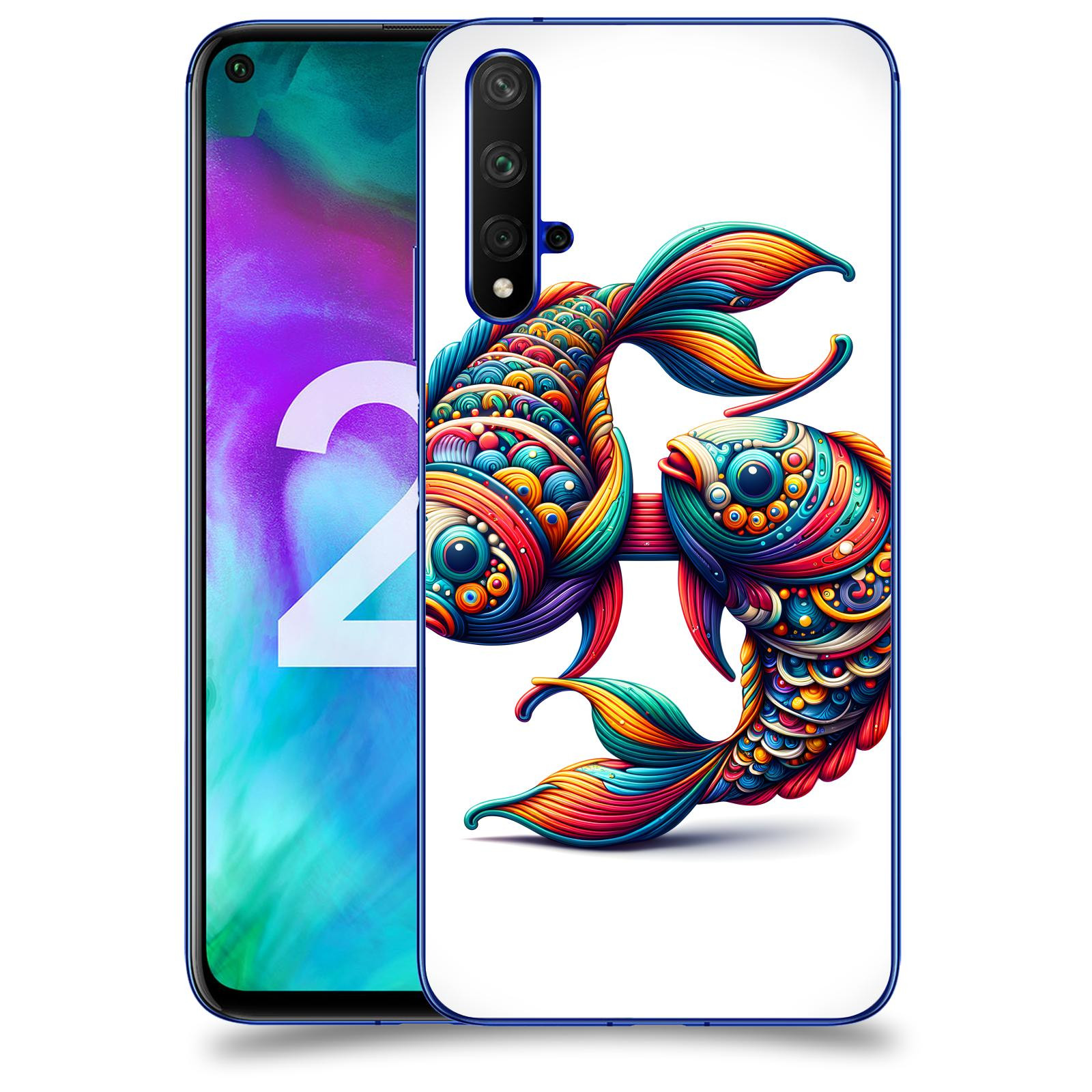 ACOVER Kryt na mobil Honor 20 - Ryby 2