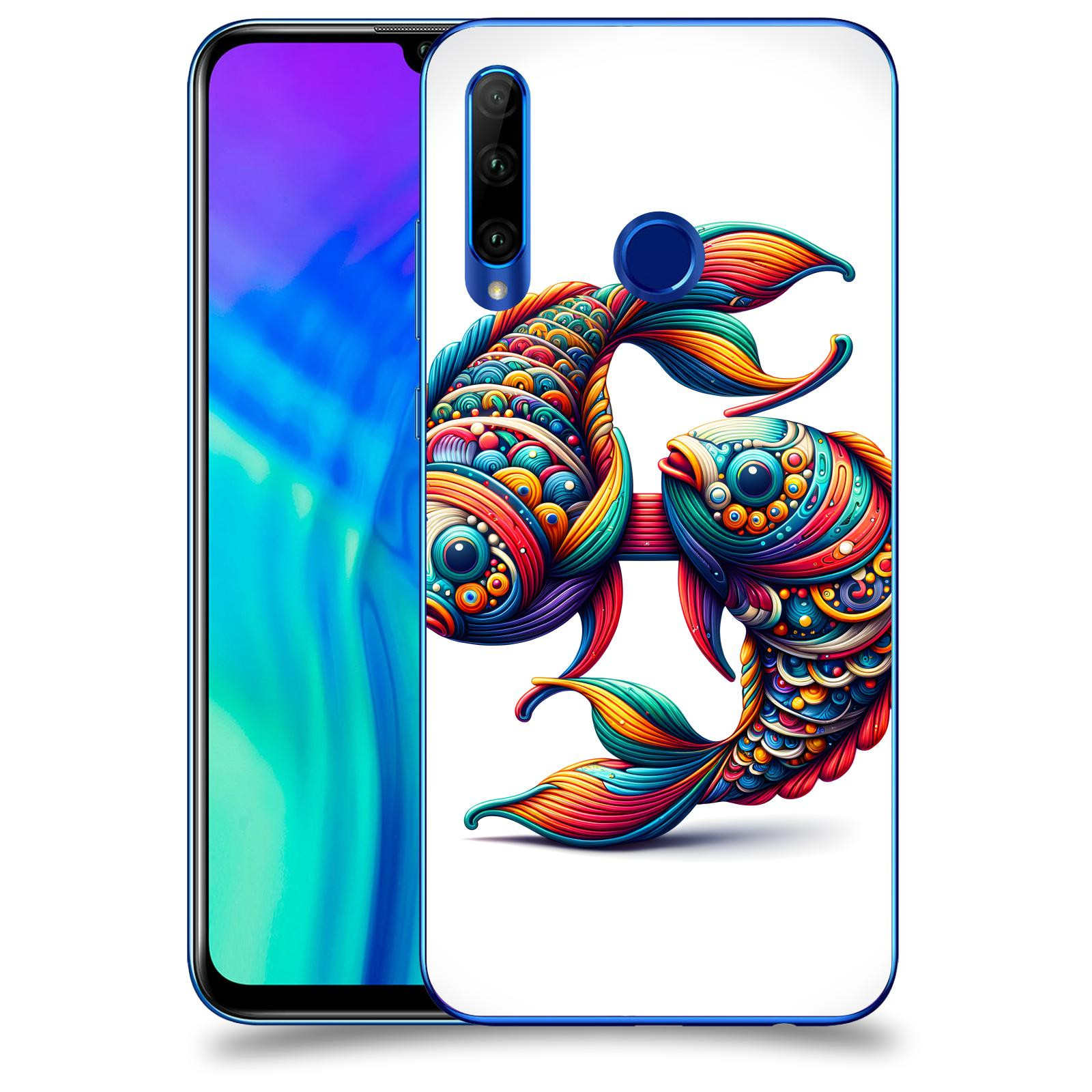 ACOVER Kryt na mobil Honor 20 Lite - Ryby 2