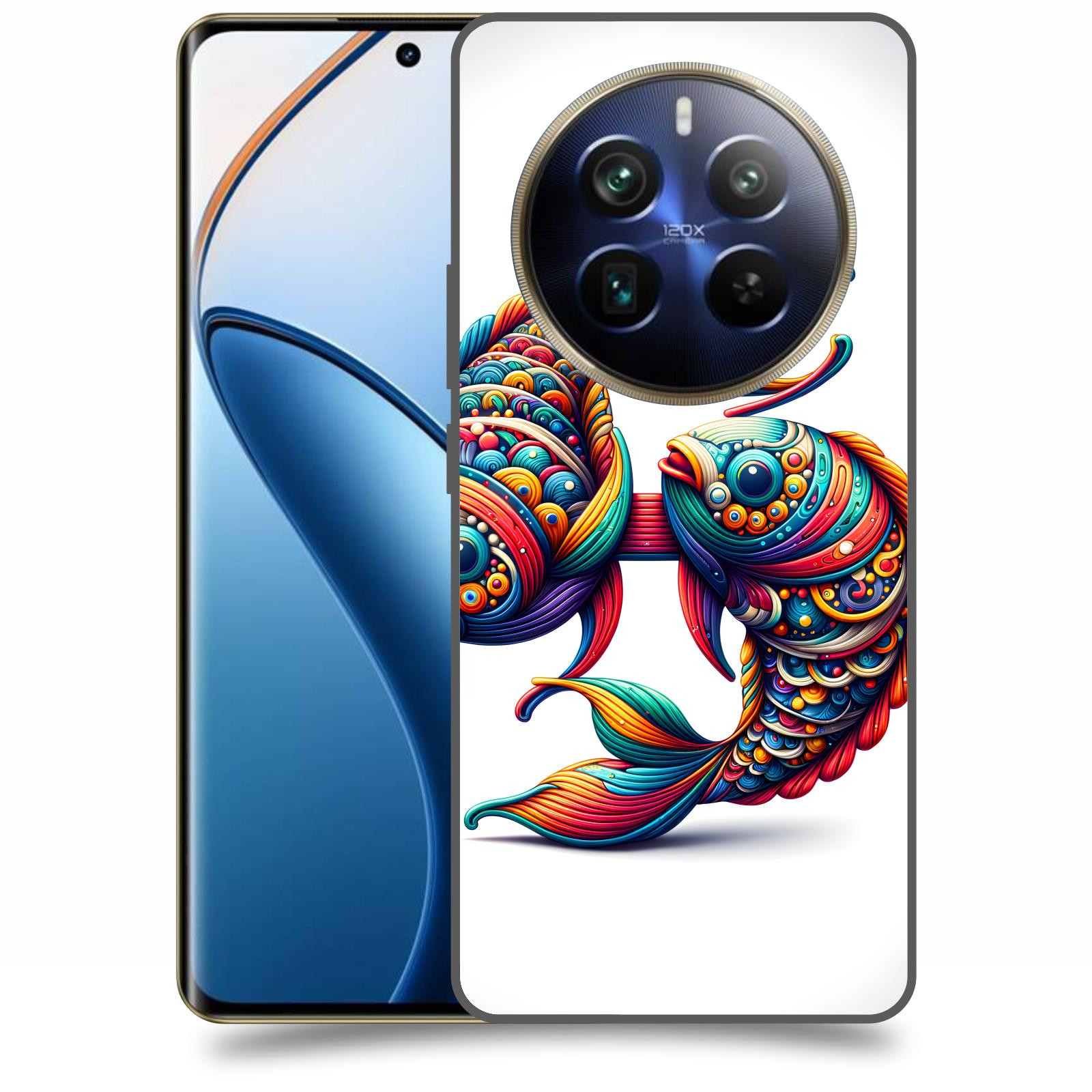 ACOVER Kryt na mobil Realme 12 pro+ 5g - Ryby 2