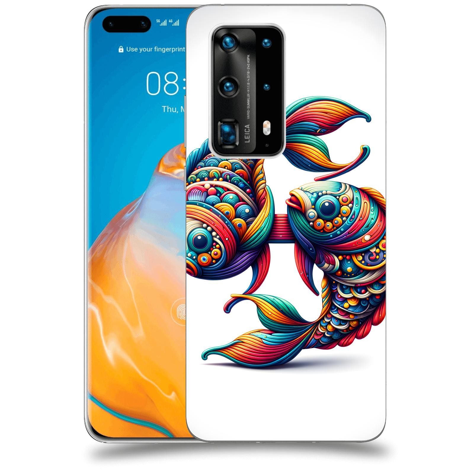 ACOVER Kryt na mobil Huawei P40 Pro - Ryby 2