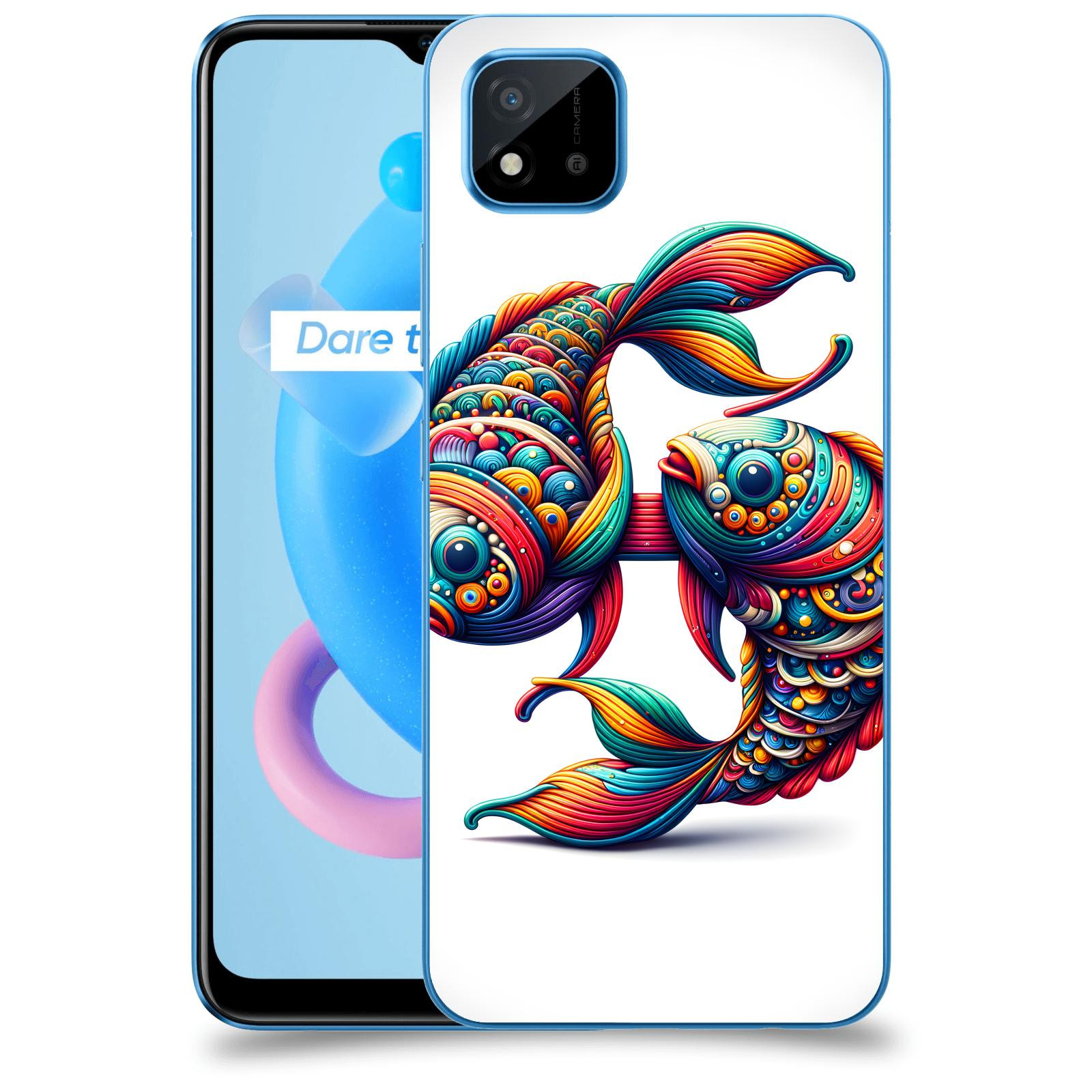 ACOVER Kryt na mobil Realme C11 (2021) - Ryby 2