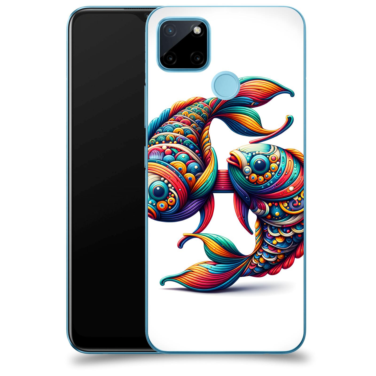 ACOVER Kryt na mobil Realme C21Y - Ryby 2