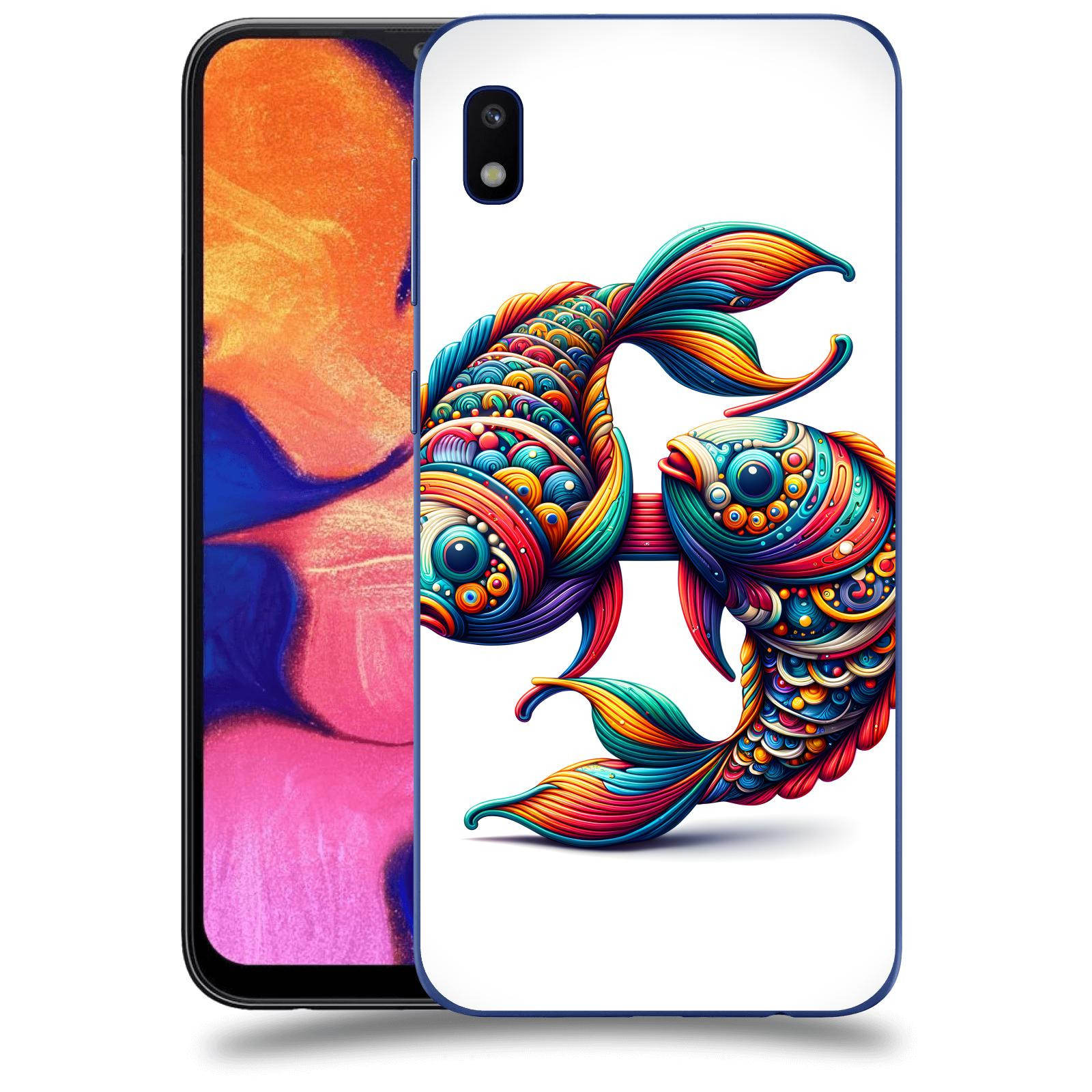 ACOVER Kryt na mobil Samsung Galaxy A10 A105F - Ryby 2