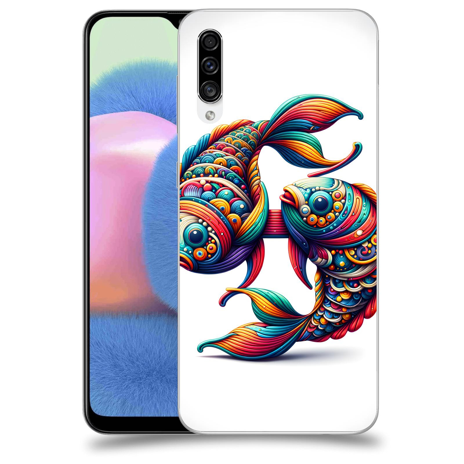 ACOVER Kryt na mobil Samsung Galaxy A30s A307F - Ryby 2
