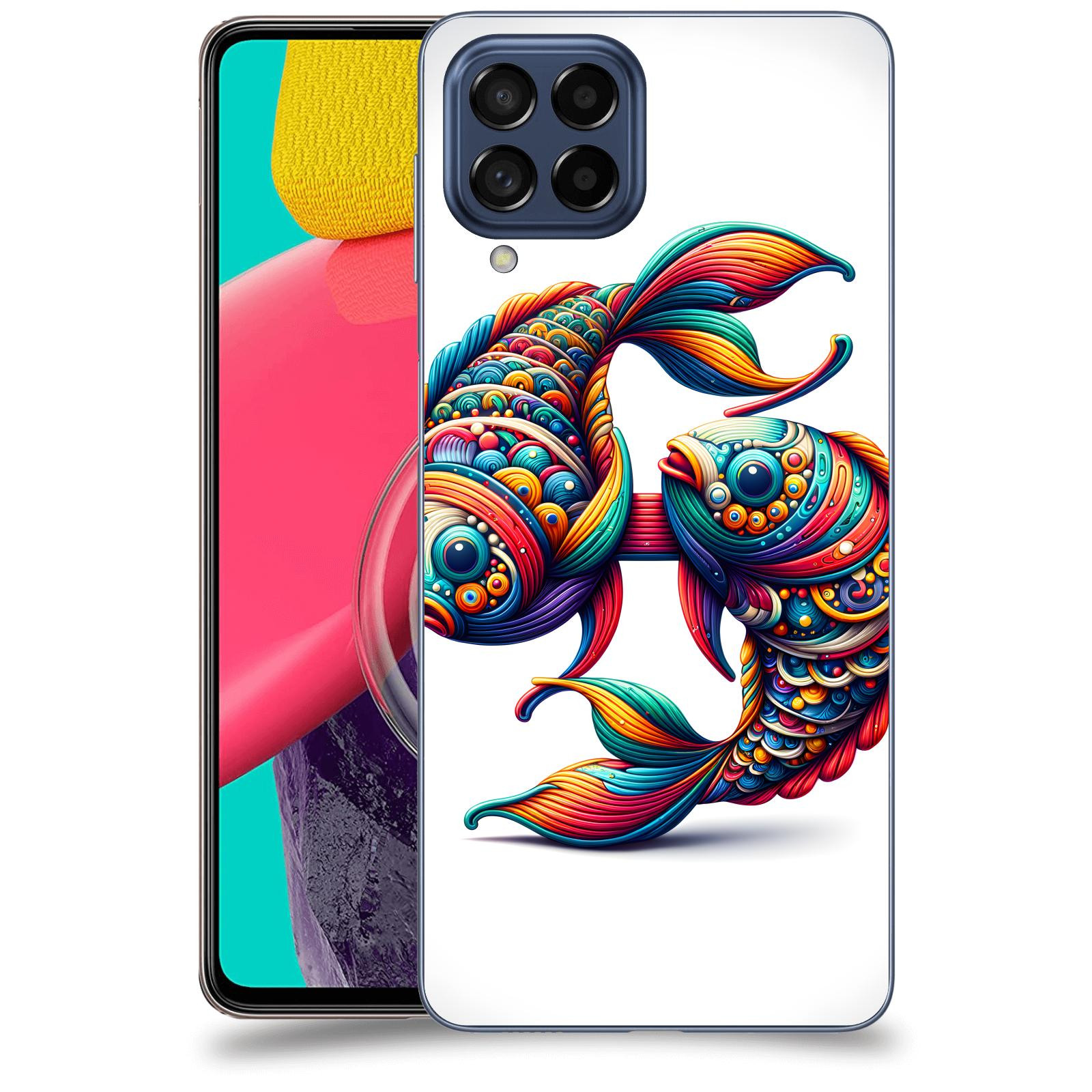 ACOVER Kryt na mobil Samsung Galaxy M53 5G - Ryby 2