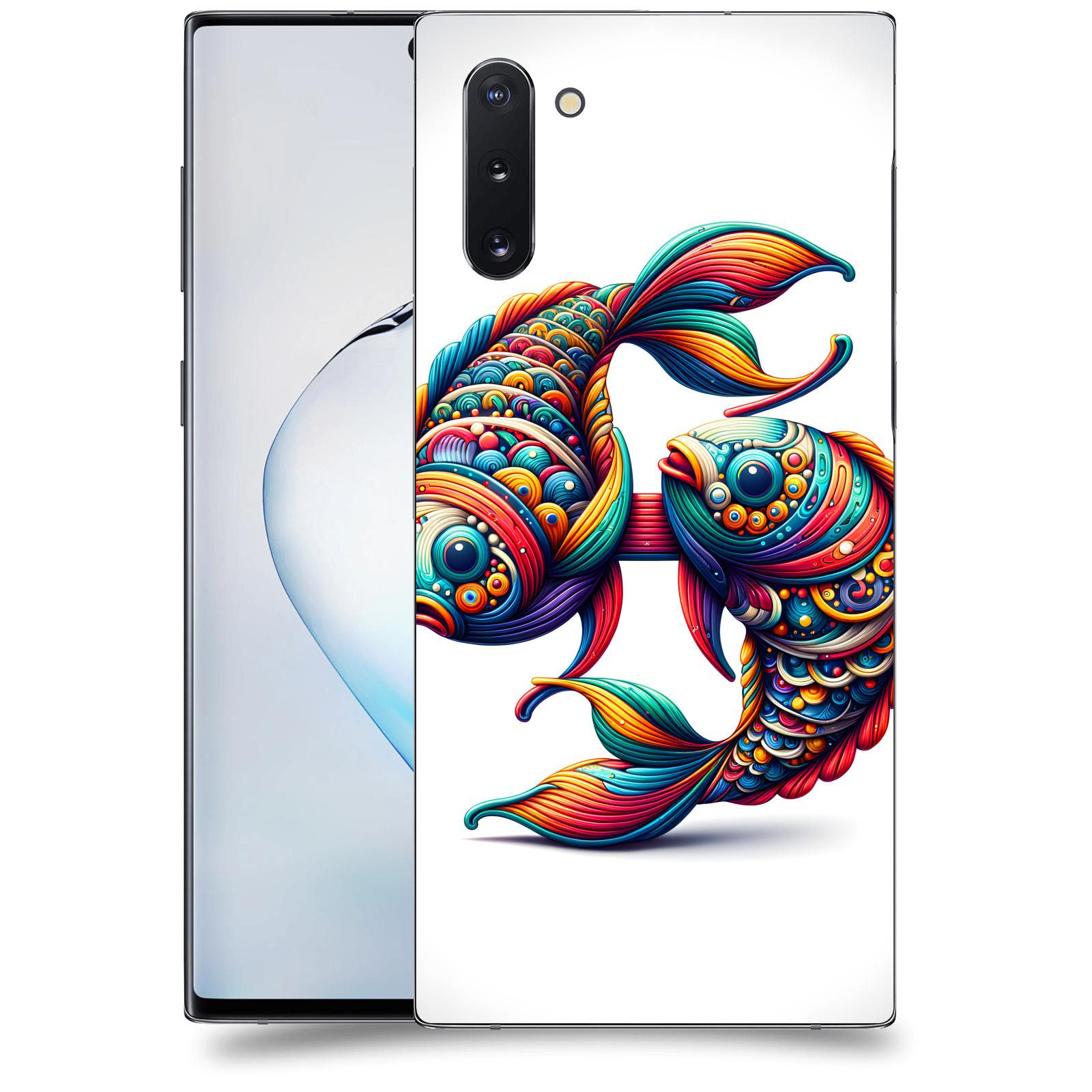 ACOVER Kryt na mobil Samsung Galaxy Note 10 N970F - Ryby 2