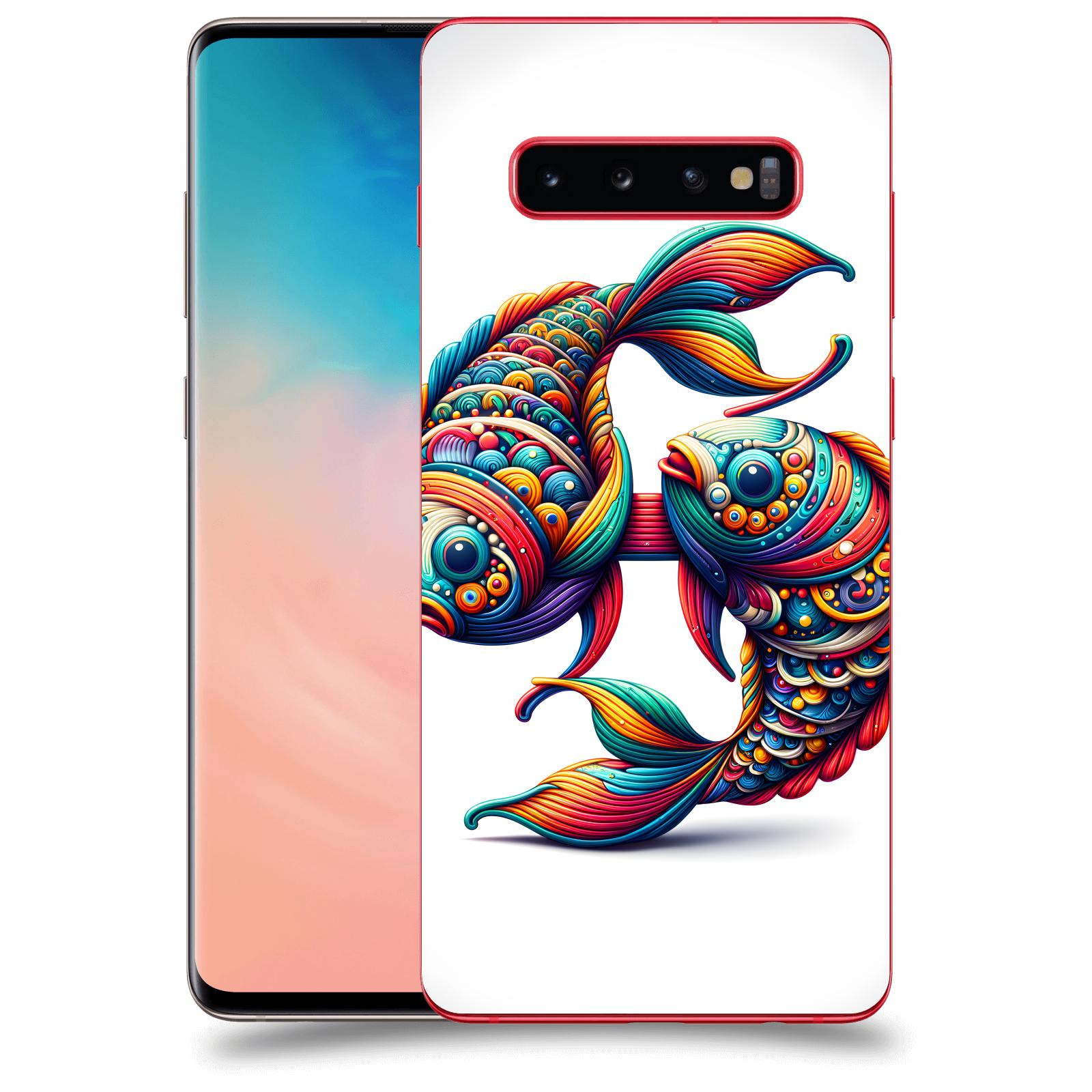 ACOVER Kryt na mobil Samsung Galaxy S10 Plus G975 - Ryby 2