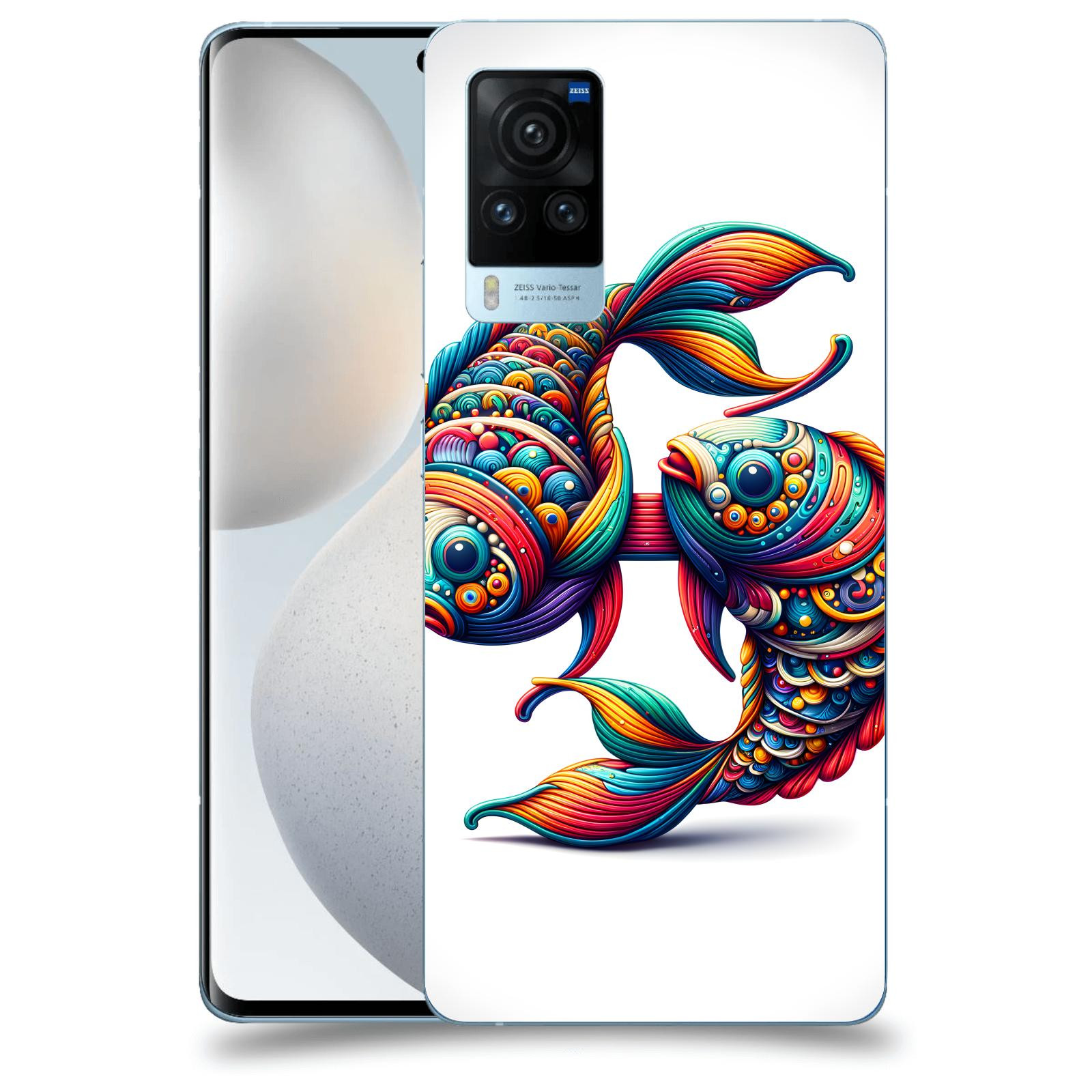 ACOVER Kryt na mobil Vivo X60 Pro 5G - Ryby 2