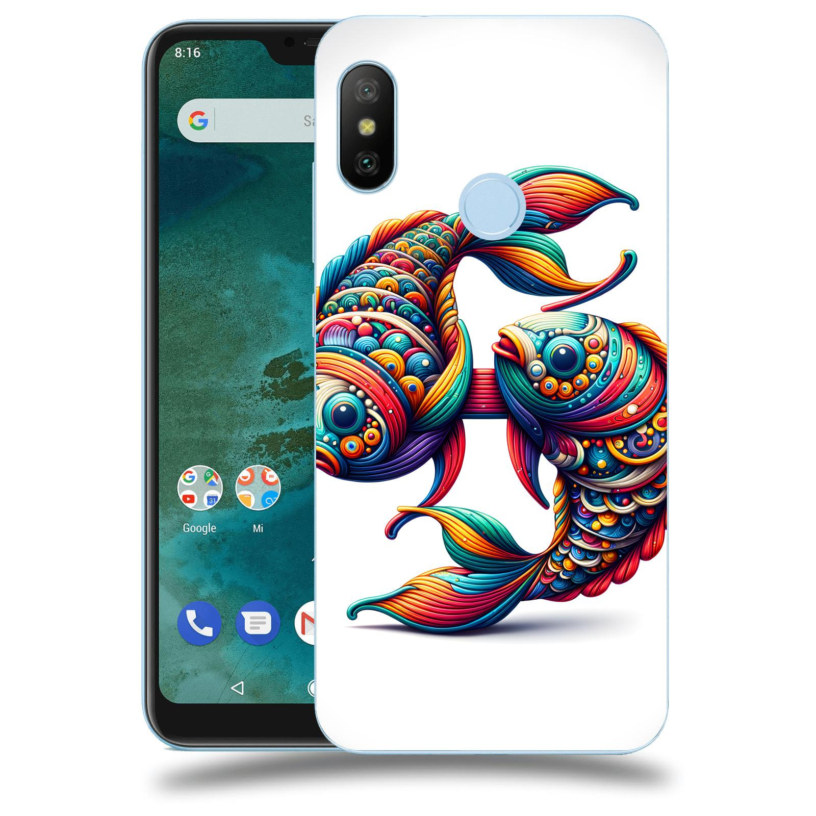 ACOVER Kryt na mobil Xiaomi Mi A2 Lite - Ryby 2