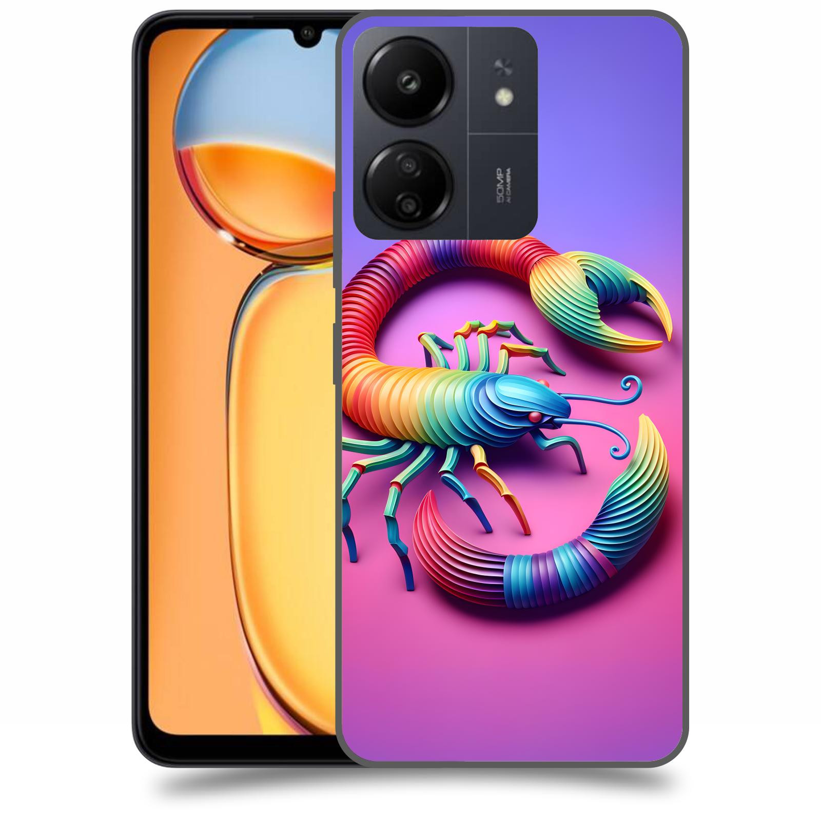 ACOVER Kryt na mobil Xiaomi Redmi 13C  Štír