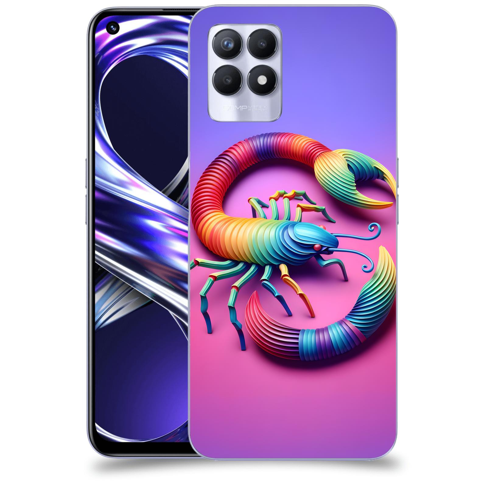 ACOVER Kryt na mobil Realme 8i - Štír