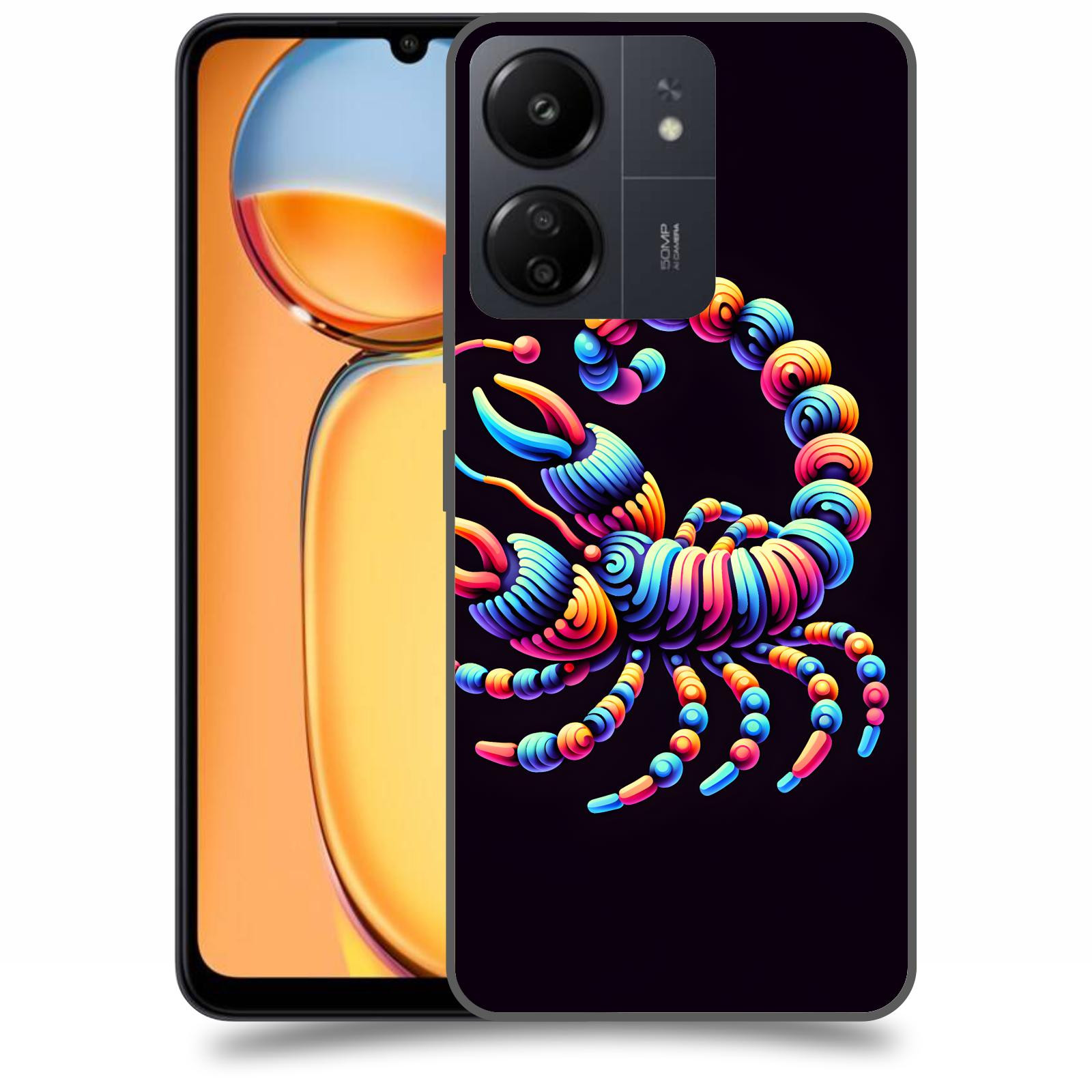 ACOVER Kryt na mobil Xiaomi Redmi 13C  Štír 2