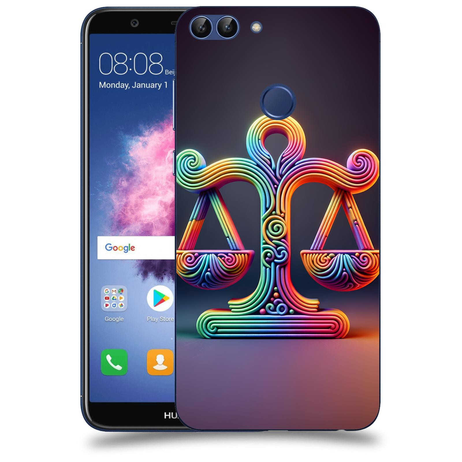 ACOVER Kryt na mobil Huawei P Smart - Váhy