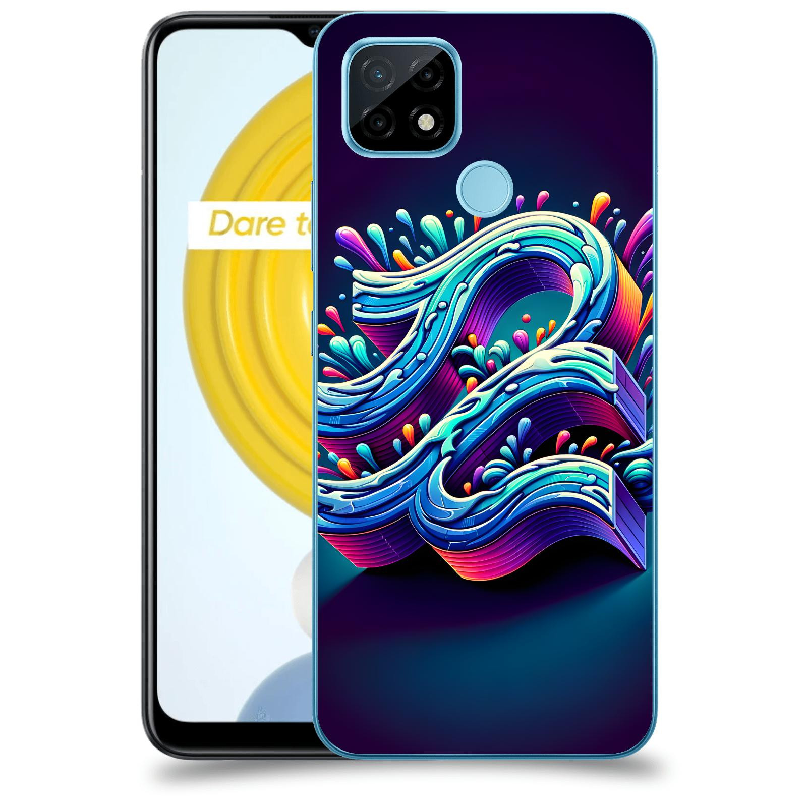 ACOVER Kryt na mobil Realme C21 - Vodnář