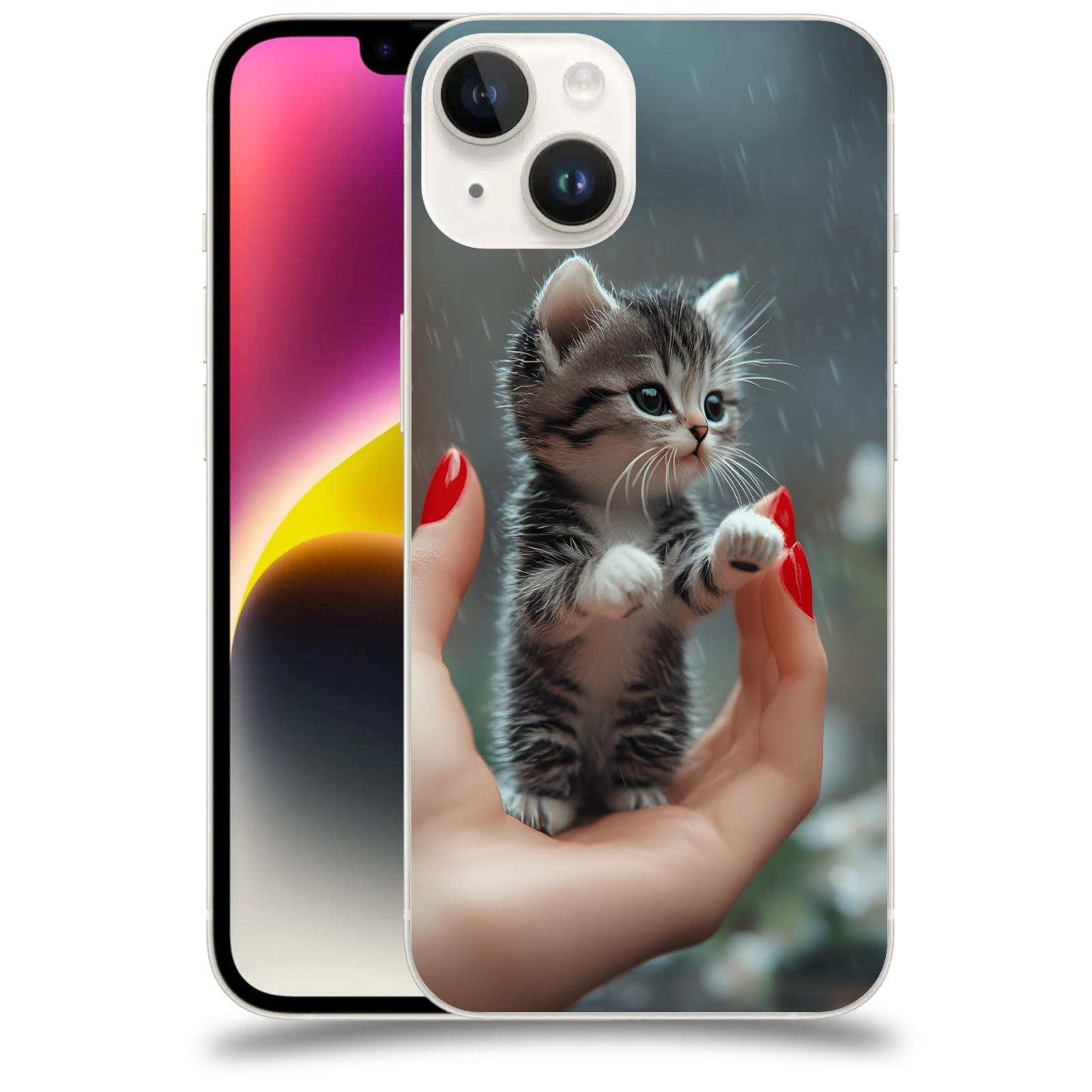 ACOVER Kryt na mobil Apple iPhone 14 - Koťátko