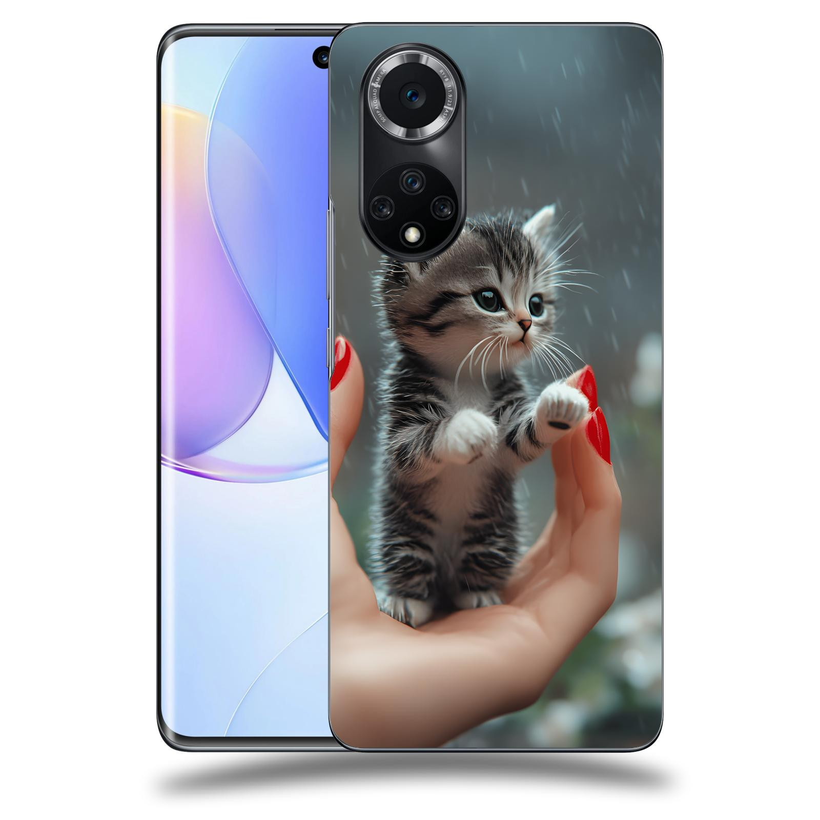 ACOVER Kryt na mobil Huawei Nova 9 - Koťátko