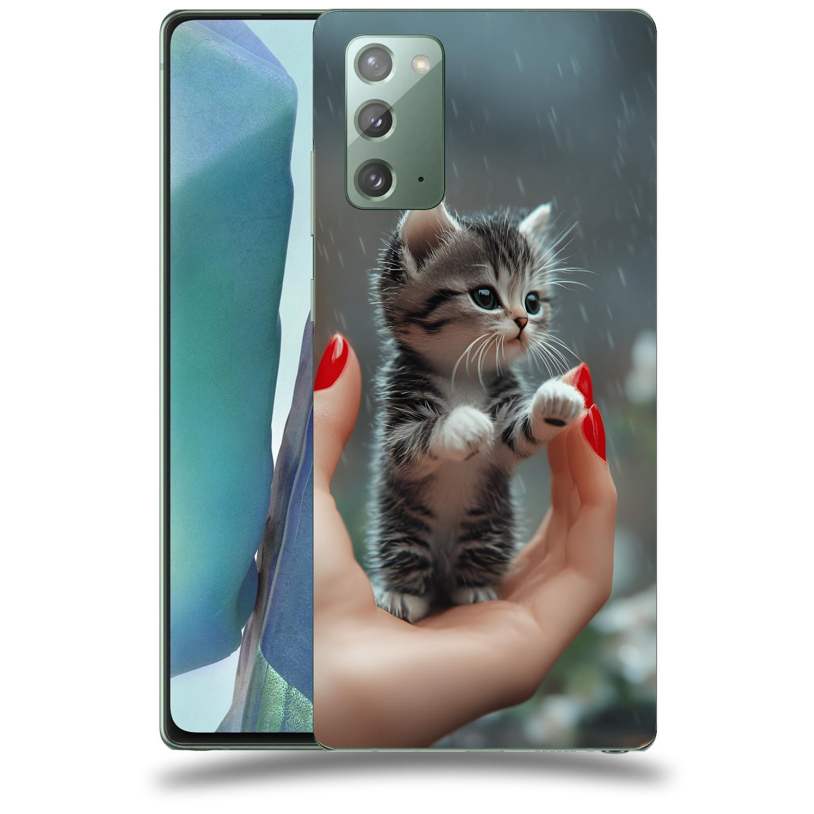 ACOVER Kryt na mobil Samsung Galaxy Note 20 - Koťátko