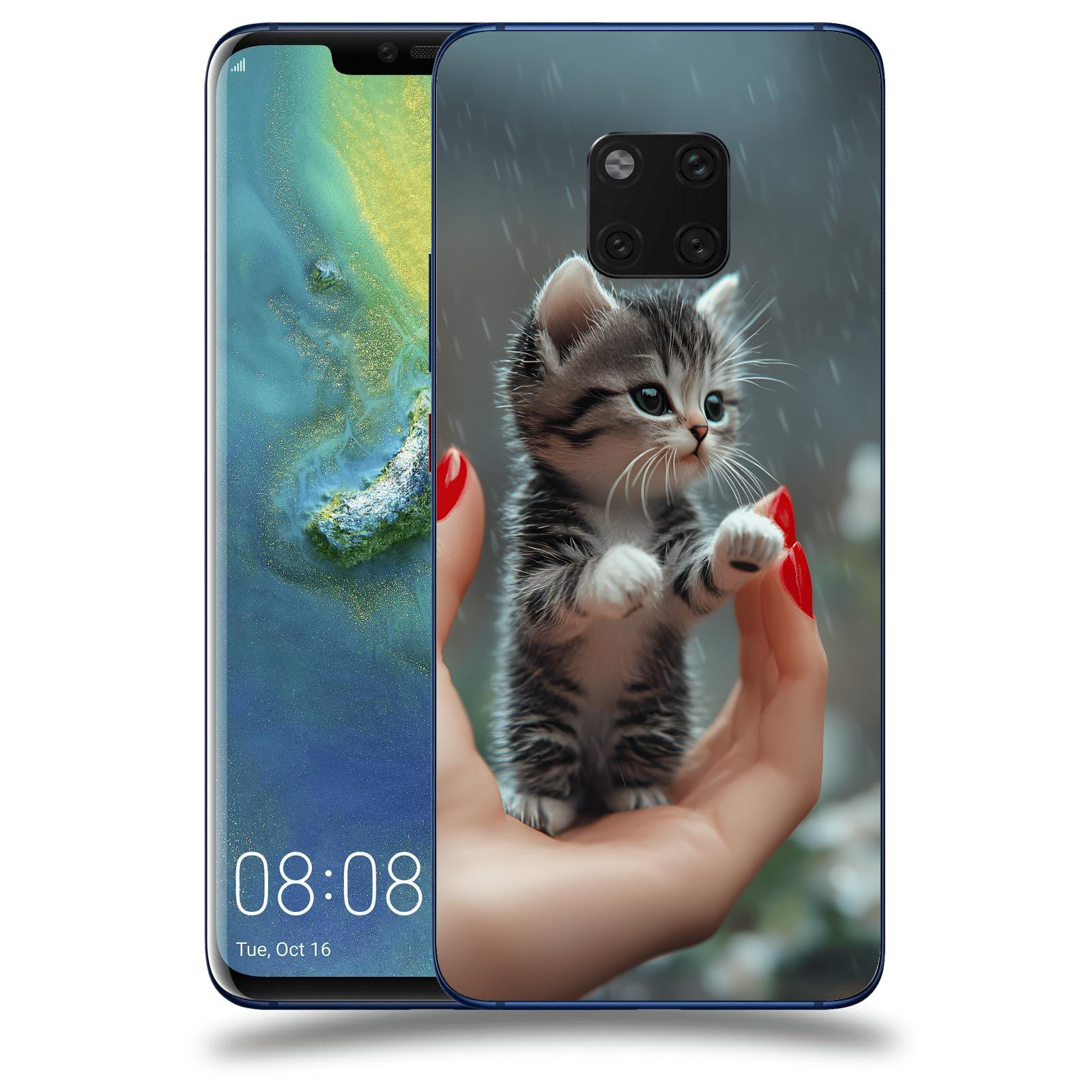 ACOVER Kryt na mobil Huawei Mate 20 Pro - Koťátko