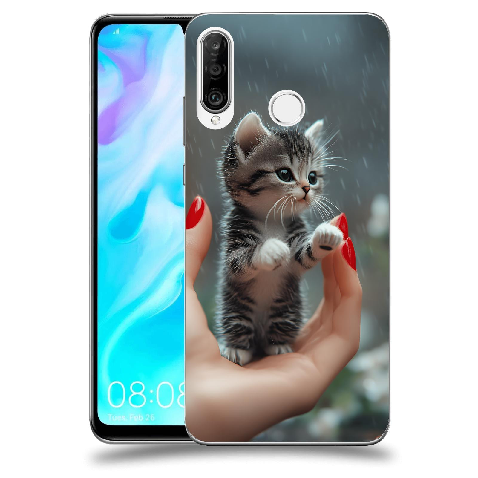 ACOVER Kryt na mobil Huawei P30 Lite - Koťátko