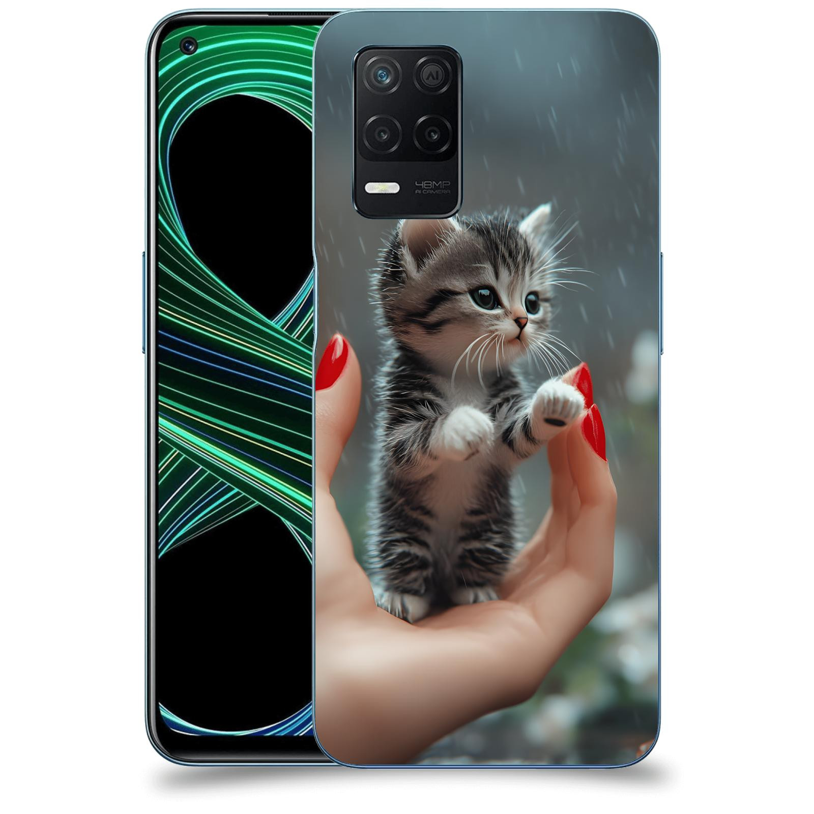 ACOVER Kryt na mobil Realme 8 5G - Koťátko