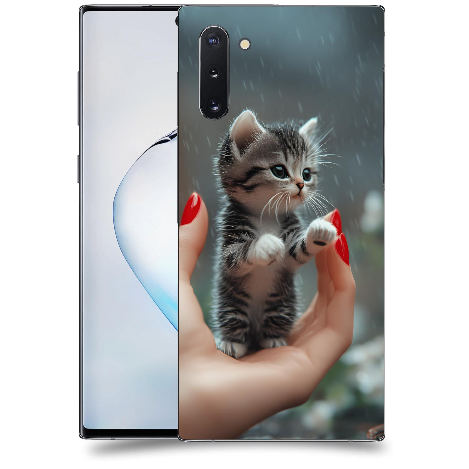 ACOVER Kryt na mobil Samsung Galaxy Note 10 N970F - Koťátko