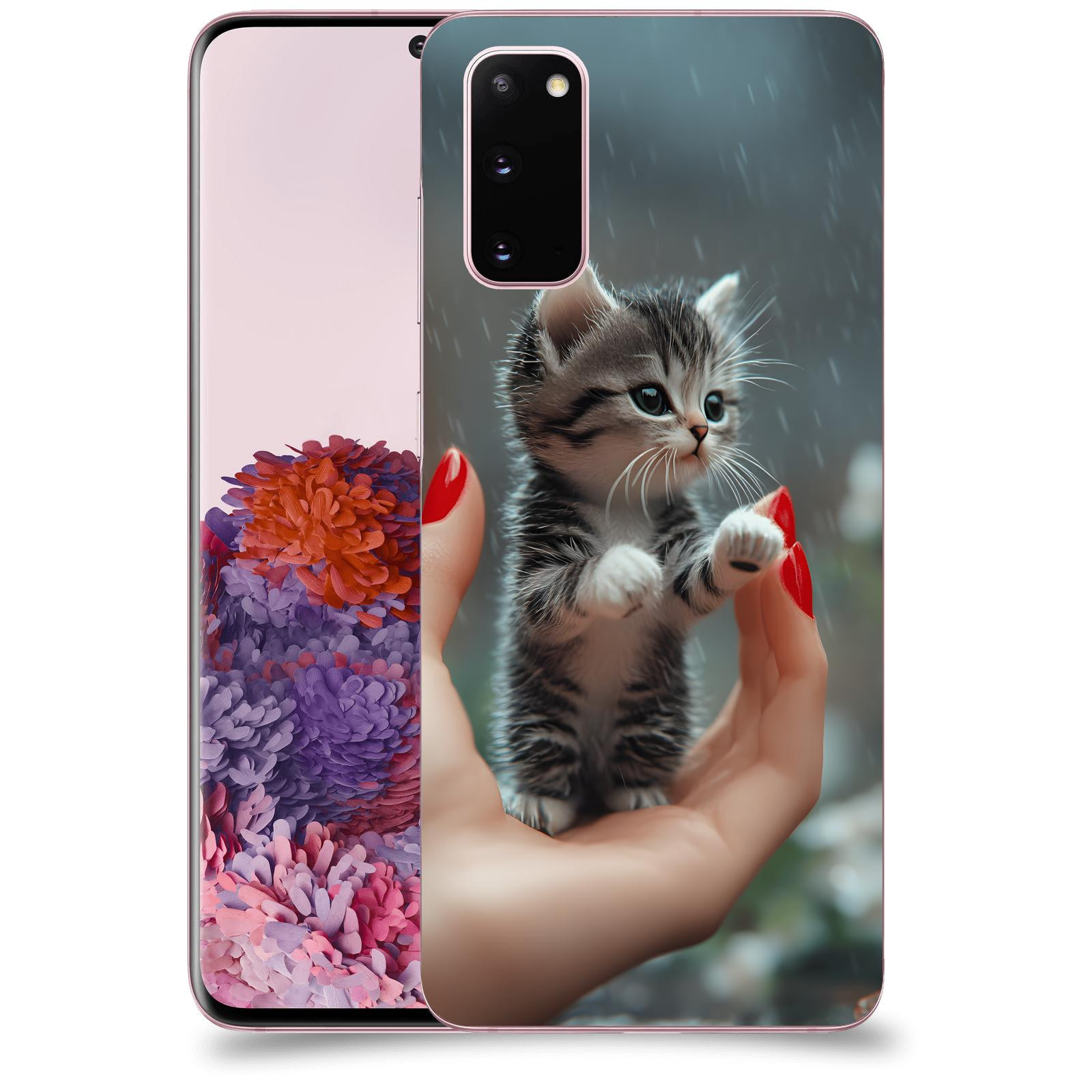 ACOVER Kryt na mobil Samsung Galaxy S20 G980F - Koťátko