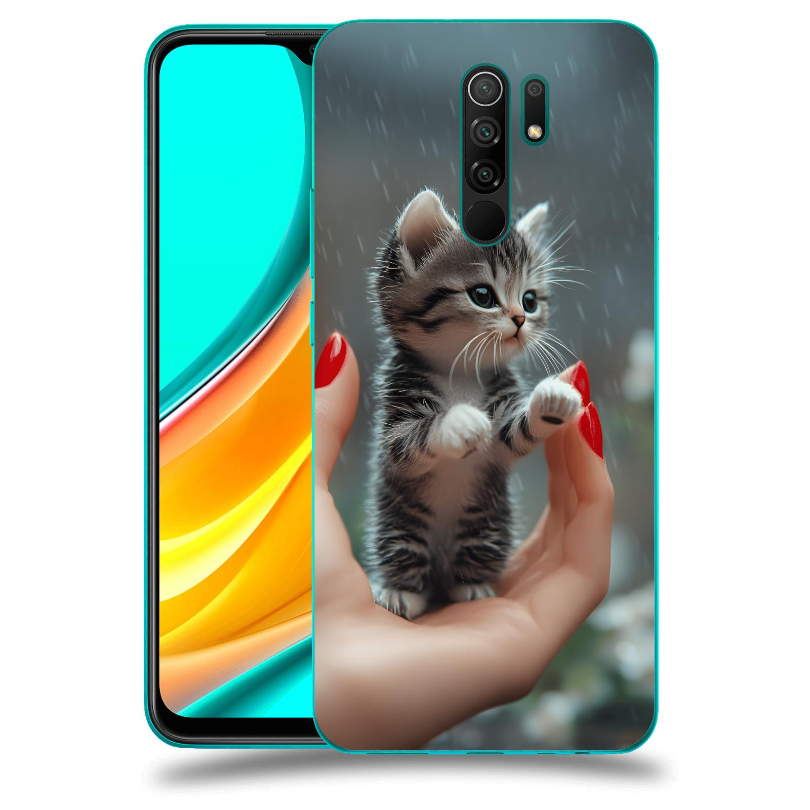 ACOVER Kryt na mobil Xiaomi Mi 9 - Koťátko