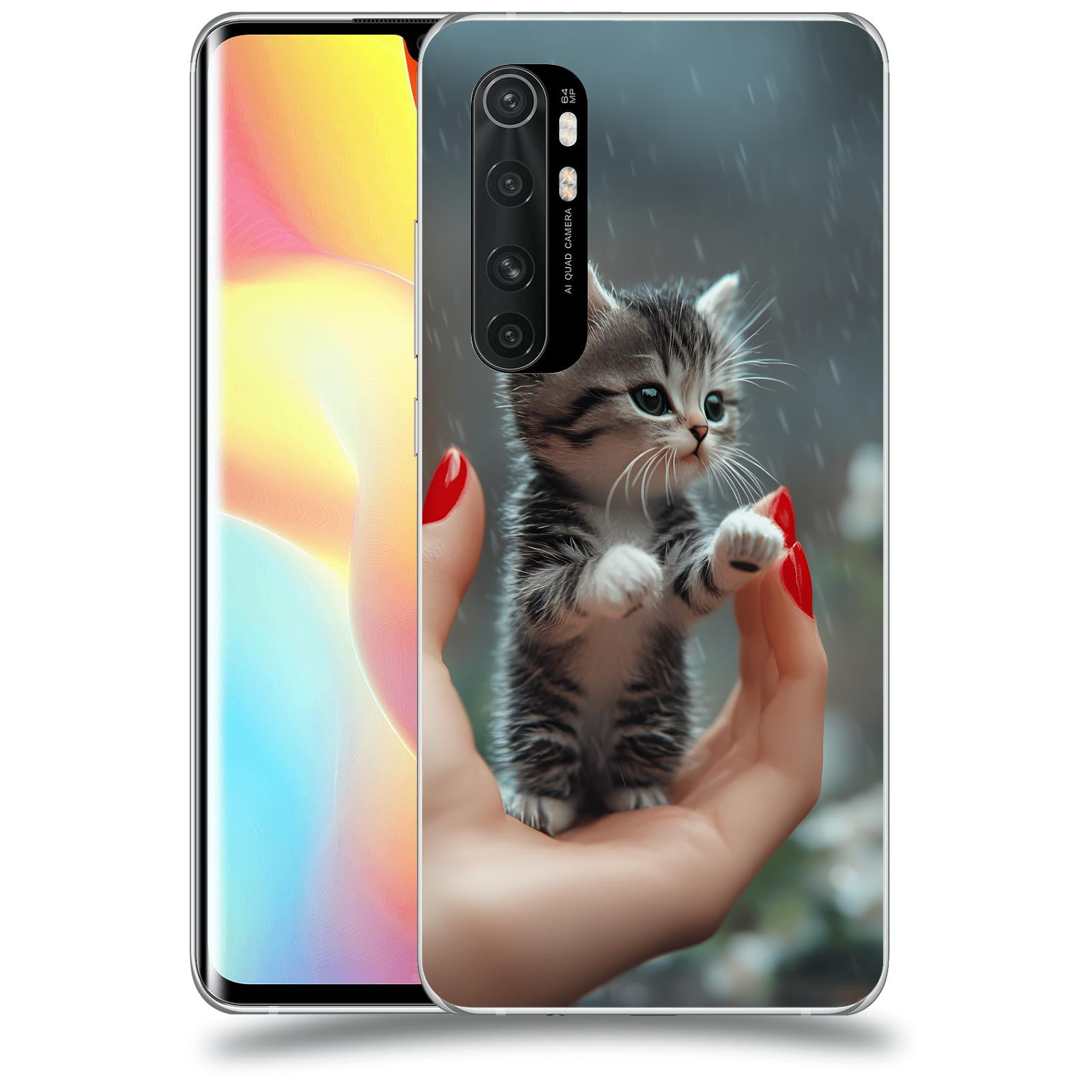 ACOVER Kryt na mobil Xiaomi Mi Note 10 Lite - Koťátko