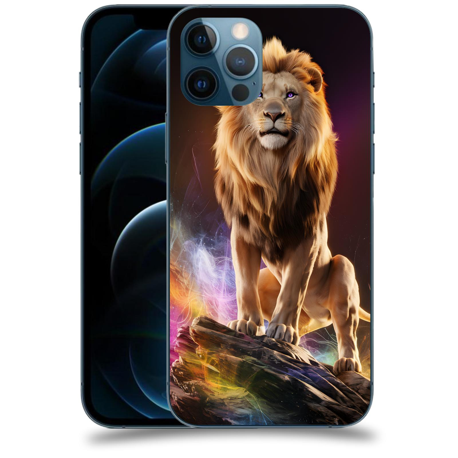 ACOVER Kryt na mobil Apple iPhone 12 Pro - Magic Lion